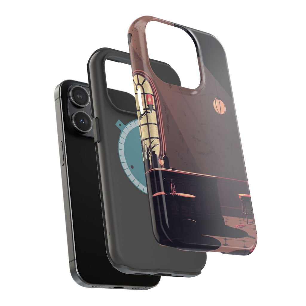 iPhone Speakeasy Dark Grunge Distressed Slim Everyday Designer Case · iPhone Cas