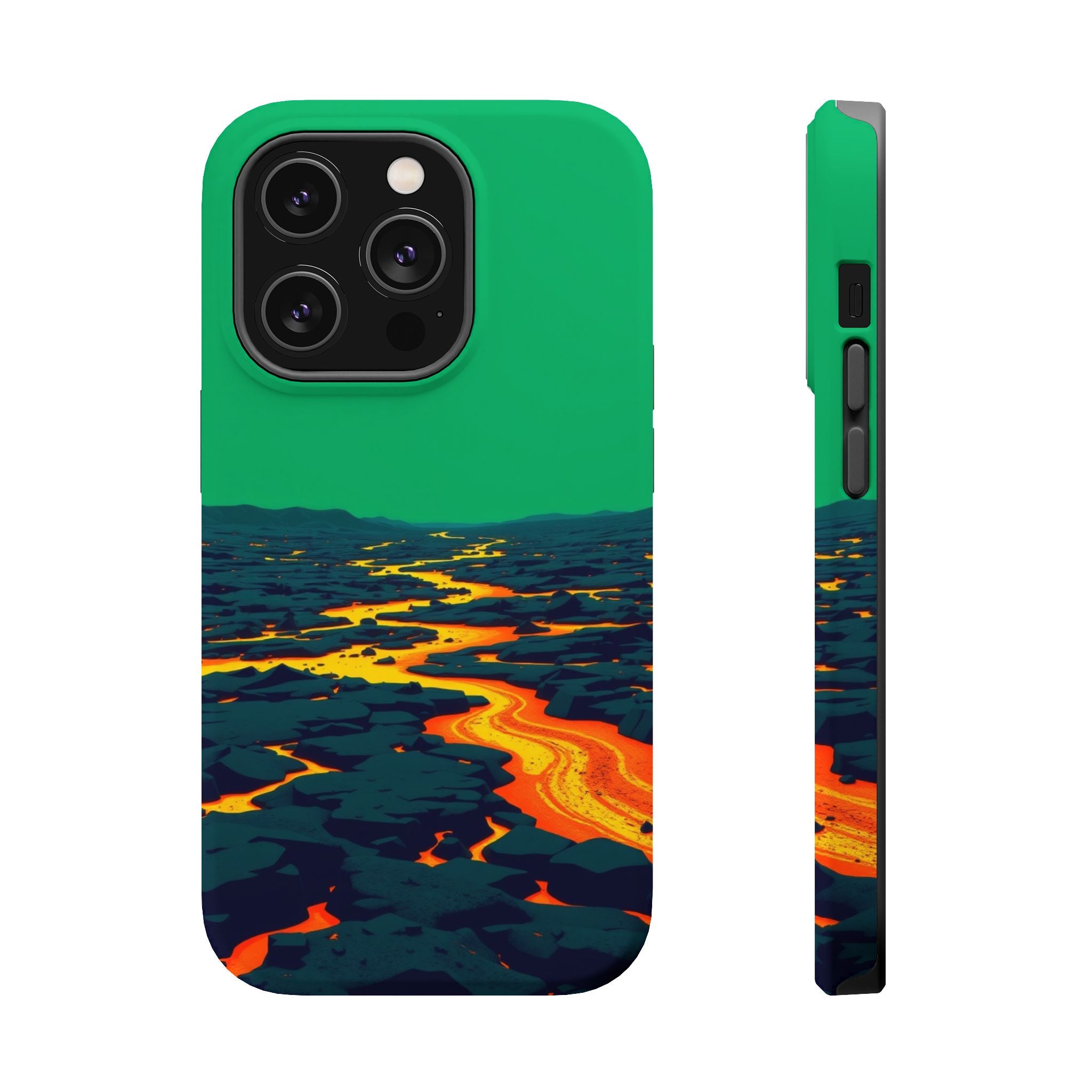 iPhone Lava Field Dreamy Design Slim Everyday Designer Case · iPhone Case