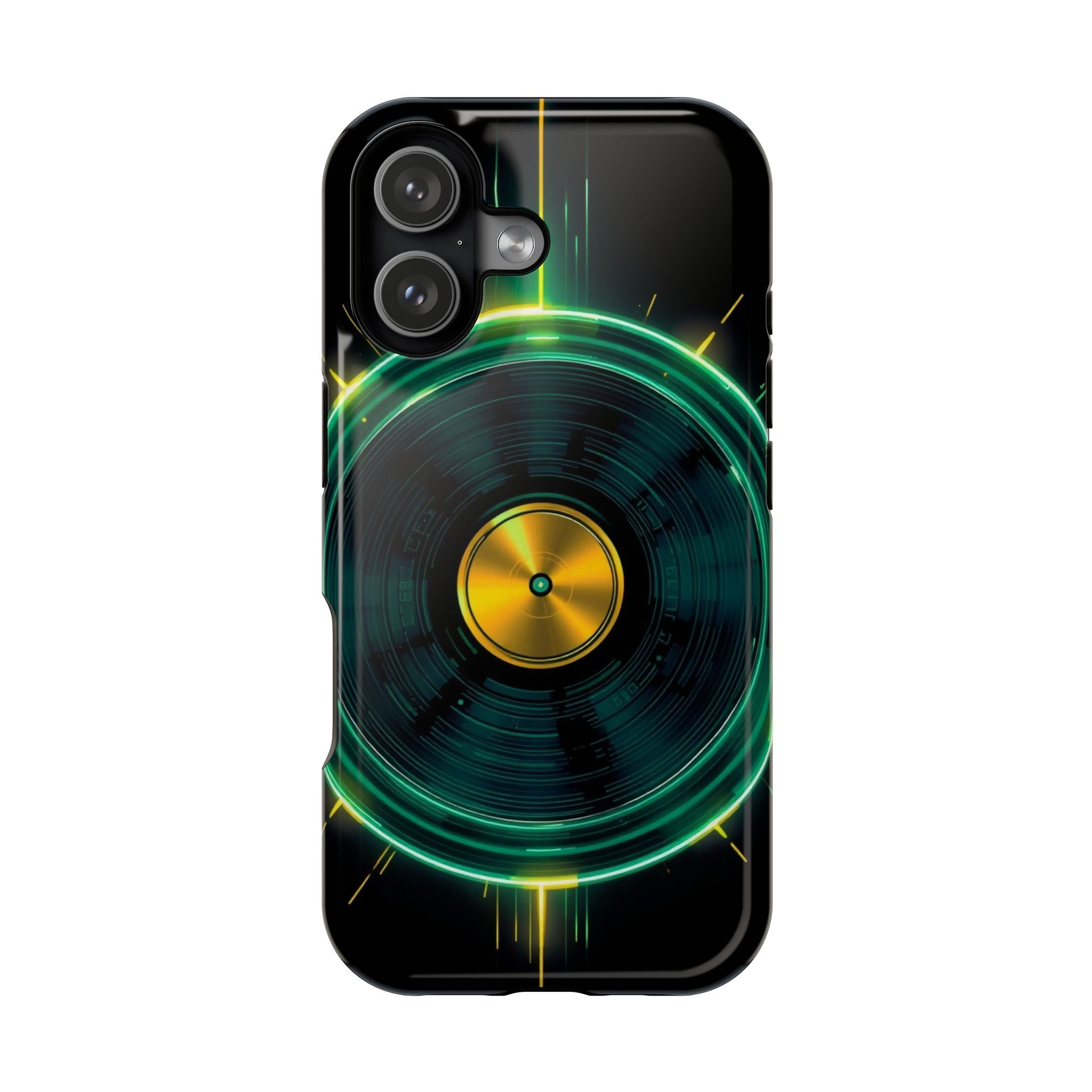 iPhone Dreamy Record Vinyl Spin Design Slim Everyday Designer Case · iPhone Case