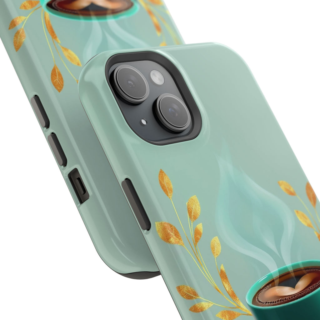iPhone Radiant Emotional Support Coffee Design Soft Finish Everyday Case · iPhon
