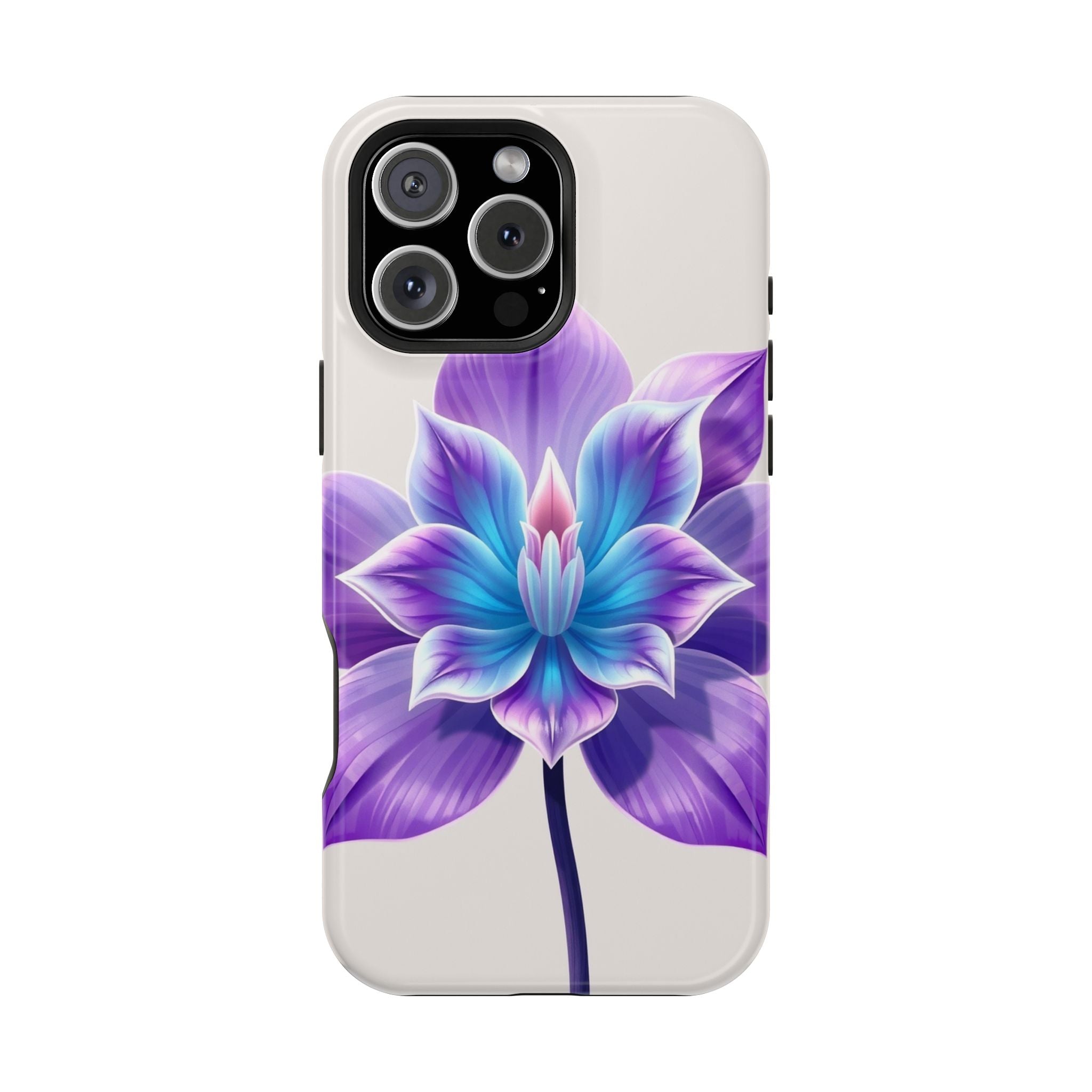 iPhone Dreamy Neon Floral Design 10 Slim Everyday Designer Case · iPhone Case