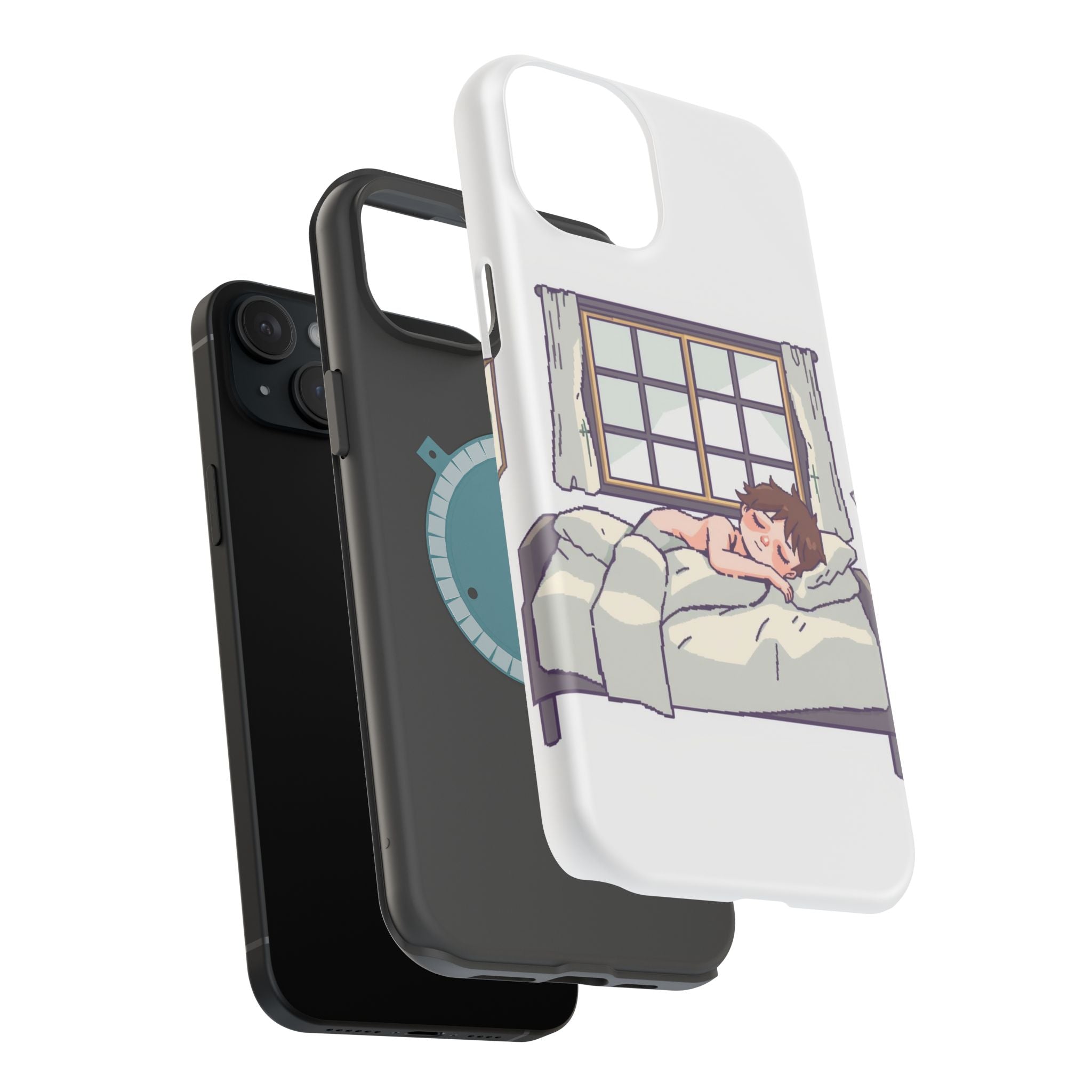 iPhone Do Not Disturb: Napping Bold Art Slim Everyday Designer Case · iPhone Cas