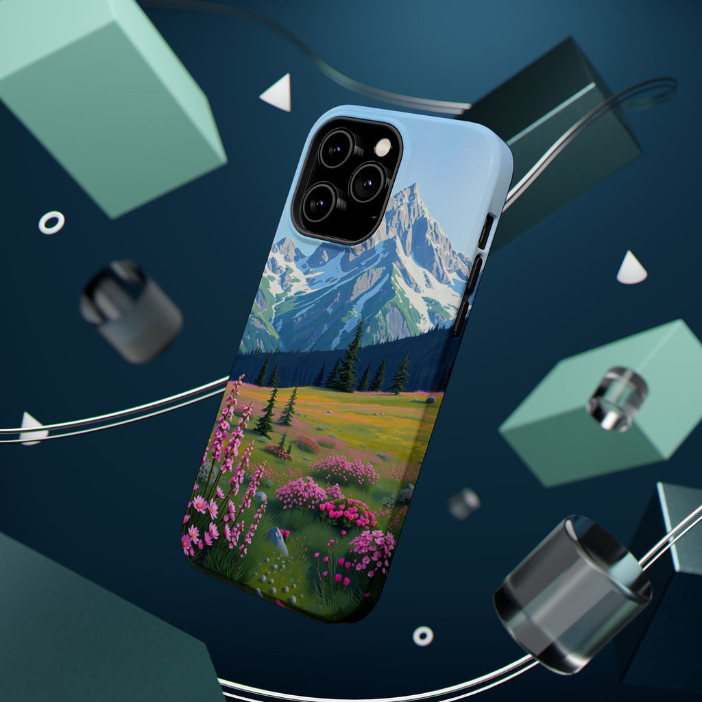 iPhone Earthy Alpine Meadow Design Bold Modern Everyday Snap Case · iPhone Case