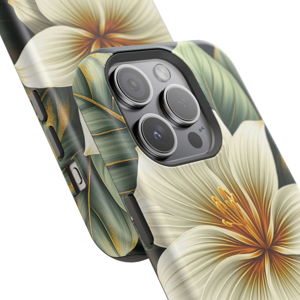 iPhone Radiant Tropical Bloom Design Slim Everyday Designer Case · iPhone Case