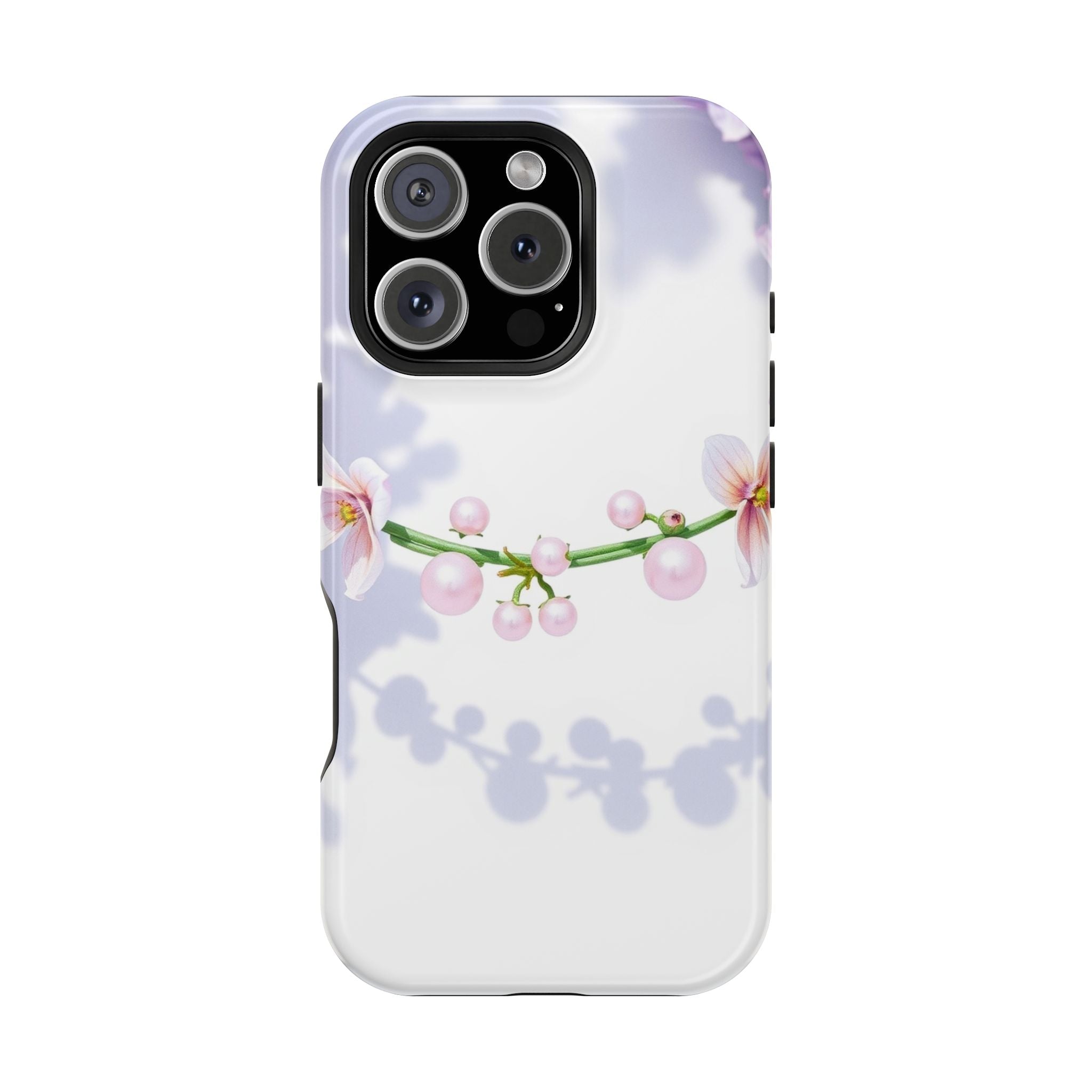 iPhone Vibrant Floral Crown Design Clean Minimal Snap Cas Slim Snap Case · iPhon