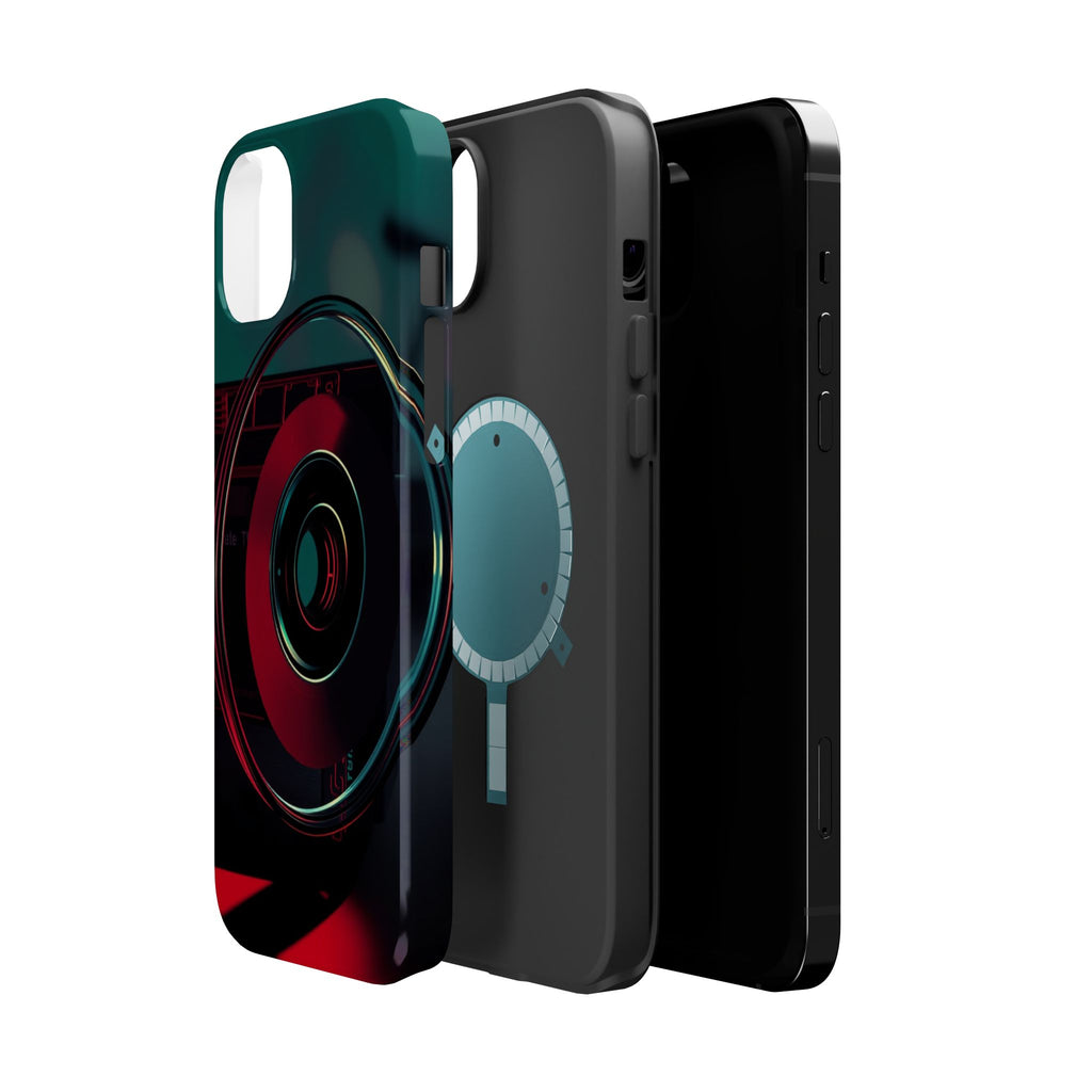 iPhone Vibrant Cassette Tape Rewind Design Slim Everyday Designer Case · iPhone