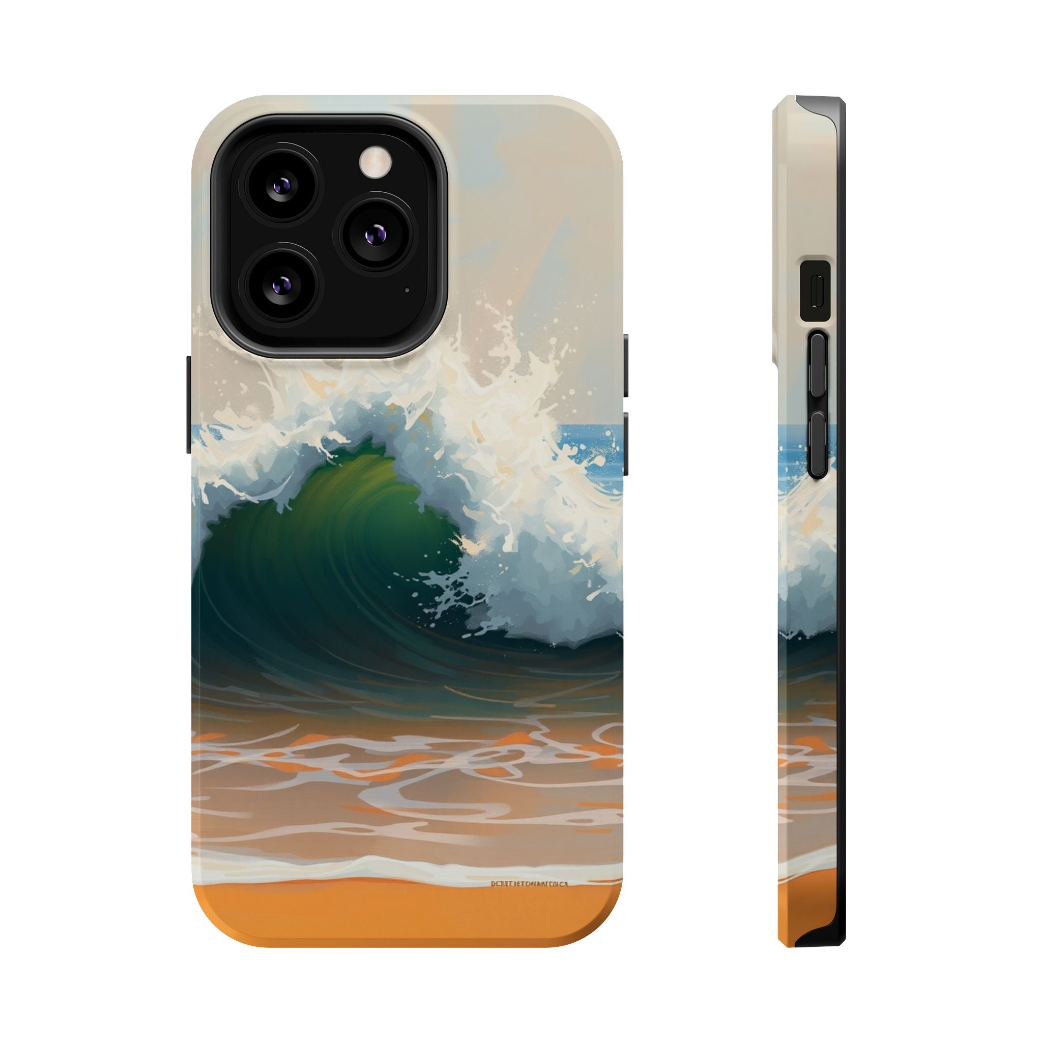 iPhone Radiant Ocean Wave Crash Design Slim Everyday Designer Case · iPhone Case