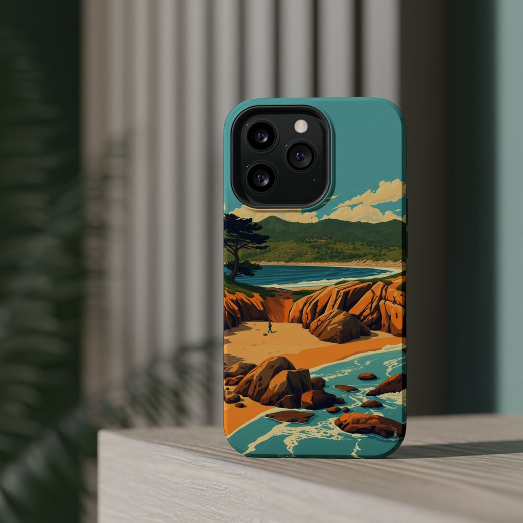 iPhone Pebble Beach Vintage Retro Poster Slim Everyday iPhone Designer · iPhone