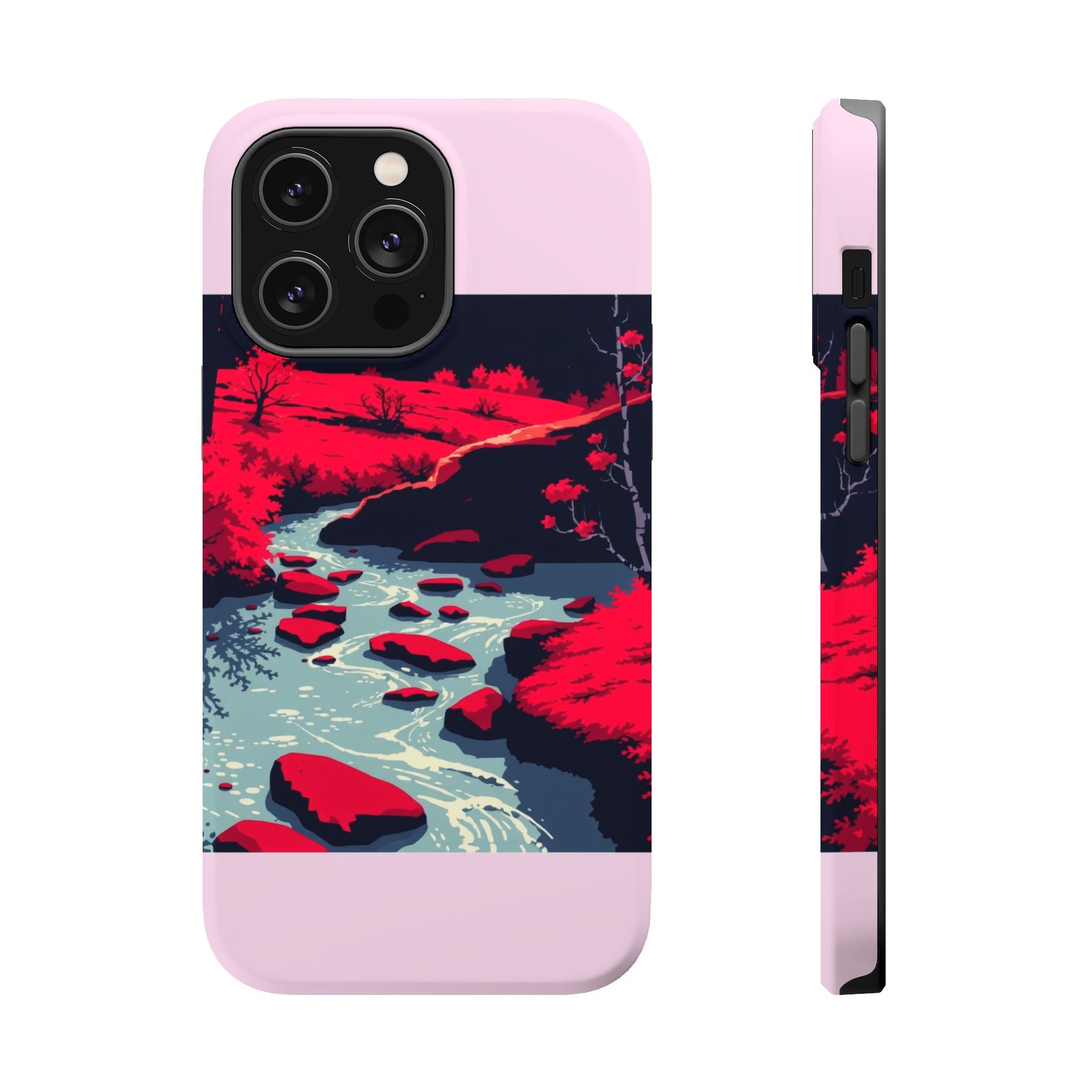 iPhone Spring Creek Cinematic Art 13 Slim Everyday Designer Case · iPhone Case