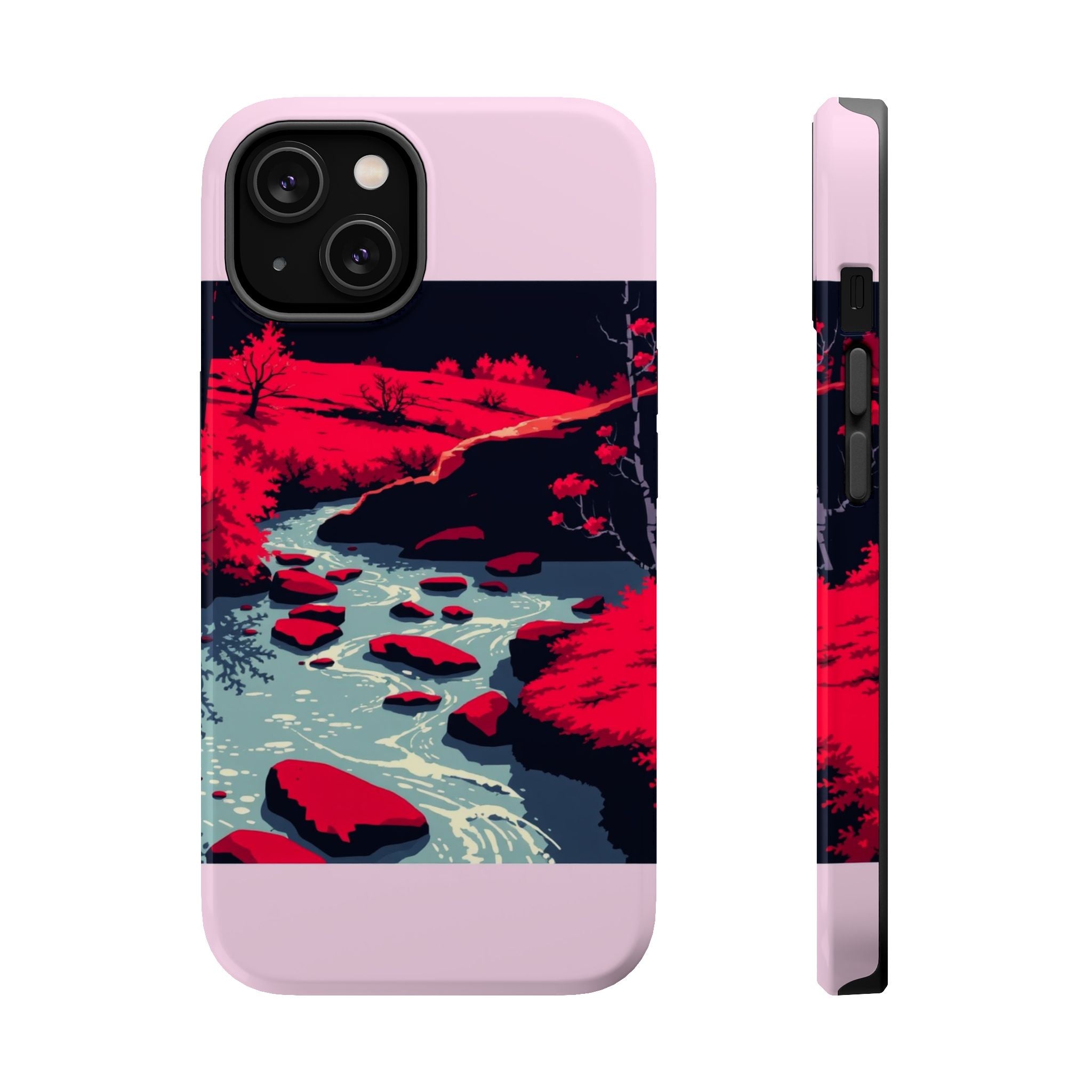 iPhone Spring Creek Cinematic Art 13 Slim Everyday Designer Case · iPhone Case