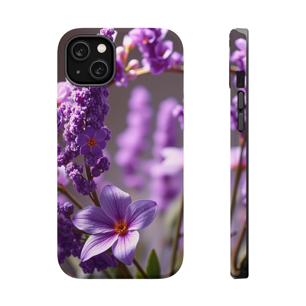 iPhone Lavender And Pearl Floral Crown Slim Everyday Designer Case · iPhone Case