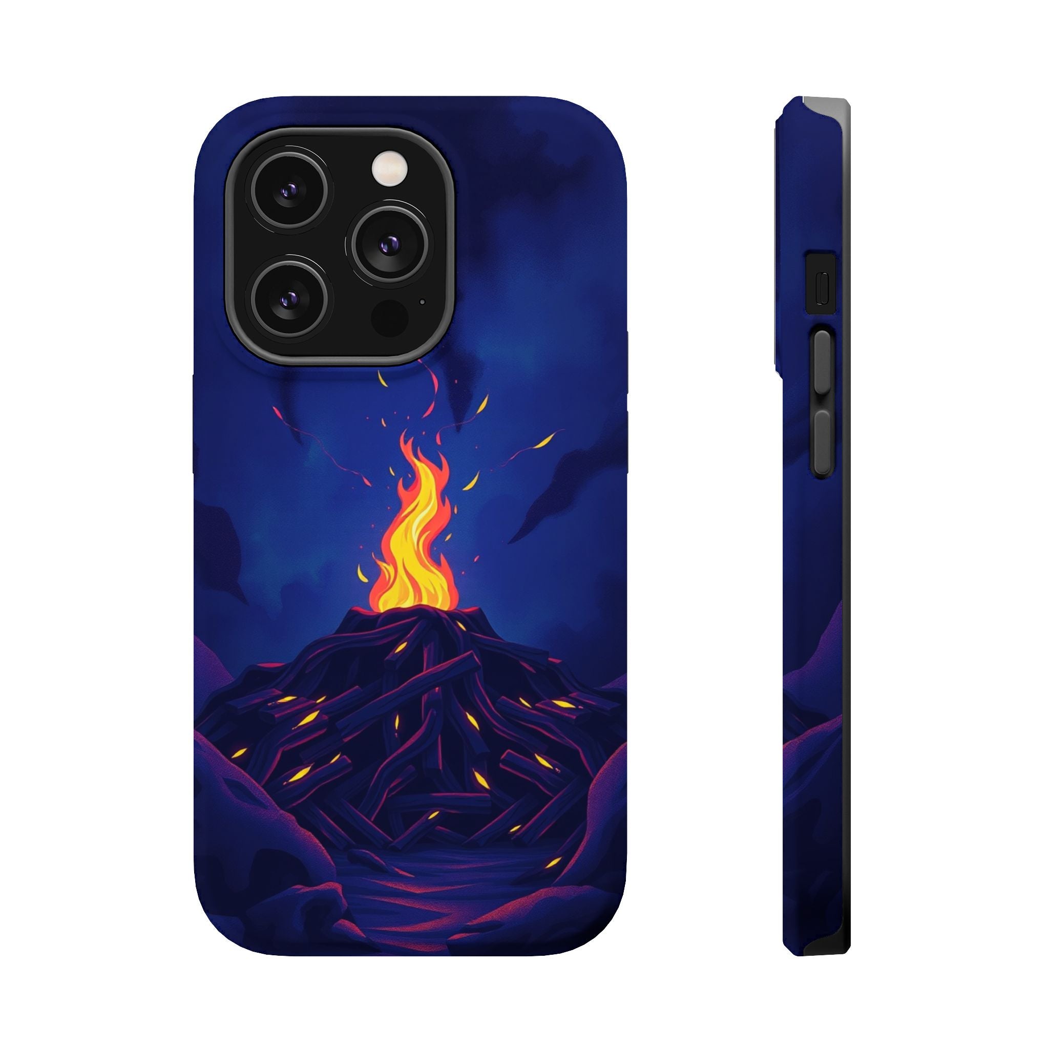 iPhone Wildfire Glow Dark Academia Bold Modern Everyday Snap Case · iPhone Case