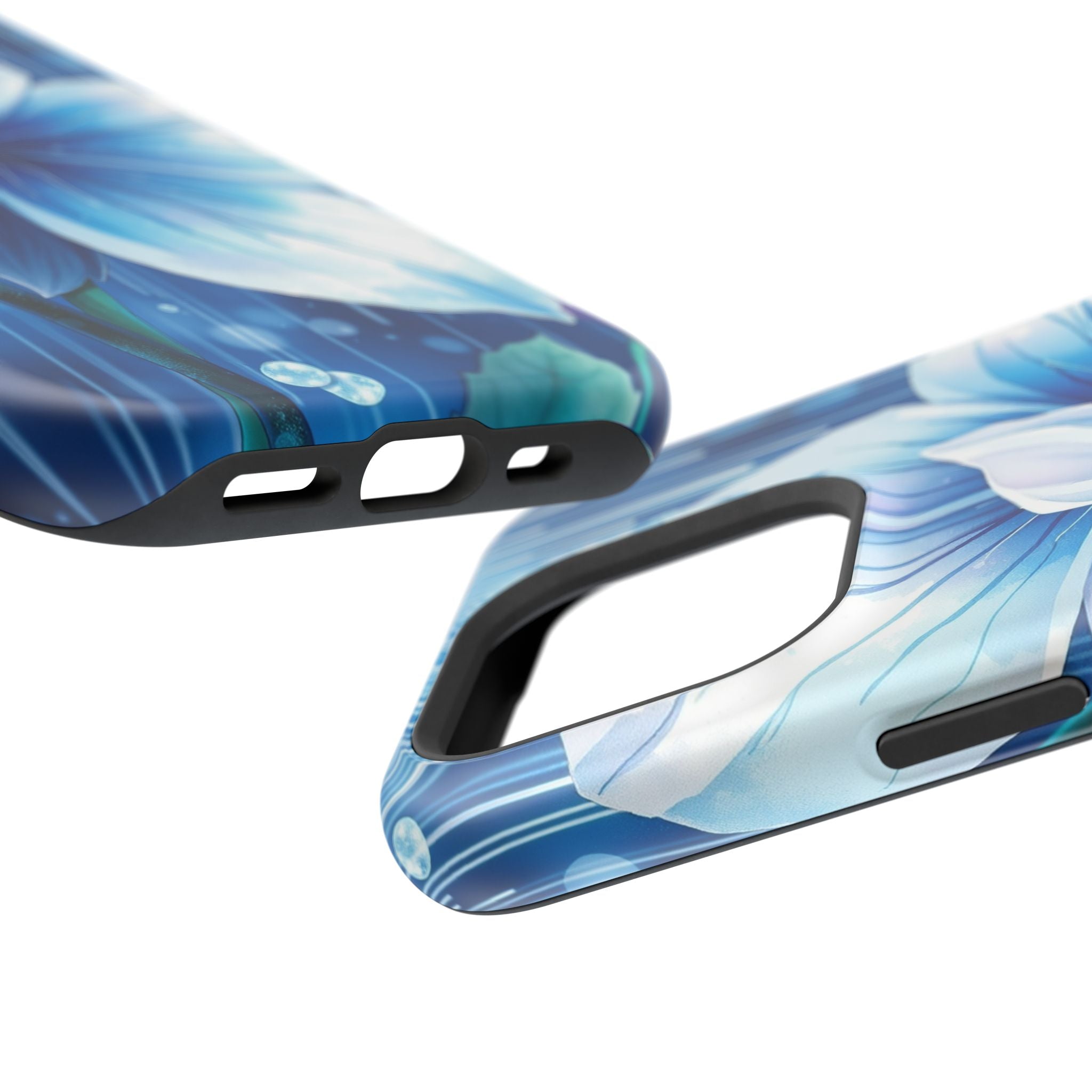 iPhone Spring Shower Bloom Electric Art Slim Everyday Designer Case · iPhone Cas
