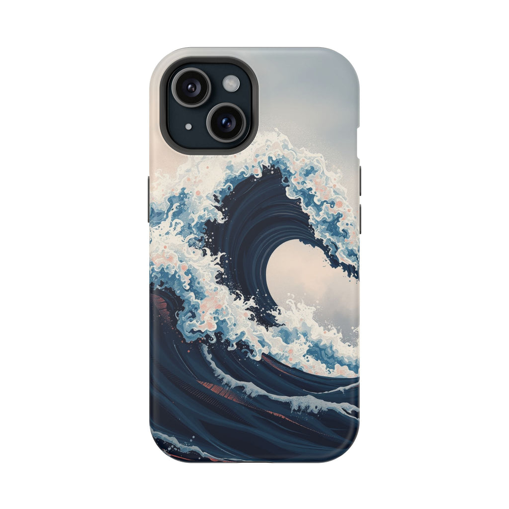 iPhone Ocean Wave Crash Grunge Distressed Slim iPhone Everyday Designer · iPhone