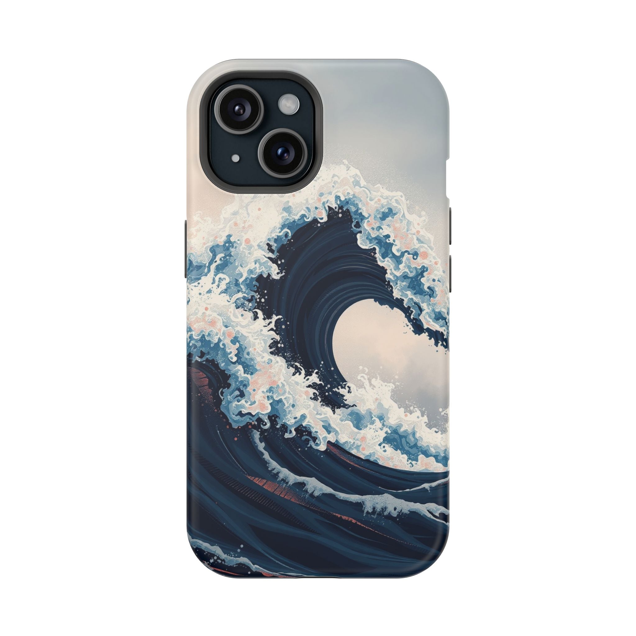 iPhone Ocean Wave Crash Grunge Distressed Slim iPhone Everyday Designer · iPhone