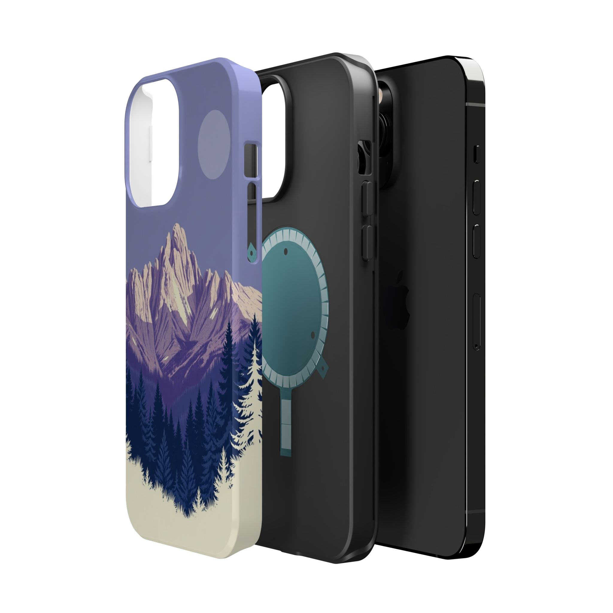 iPhone Pine Ridge Serene Design Slim Everyday Designer Case · iPhone Case