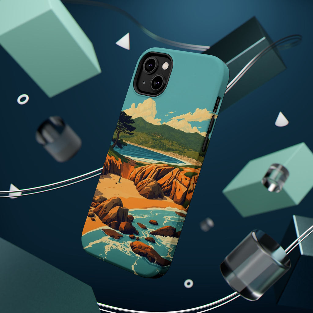 iPhone Pebble Beach Vintage Retro Poster Slim Everyday iPhone Designer · iPhone