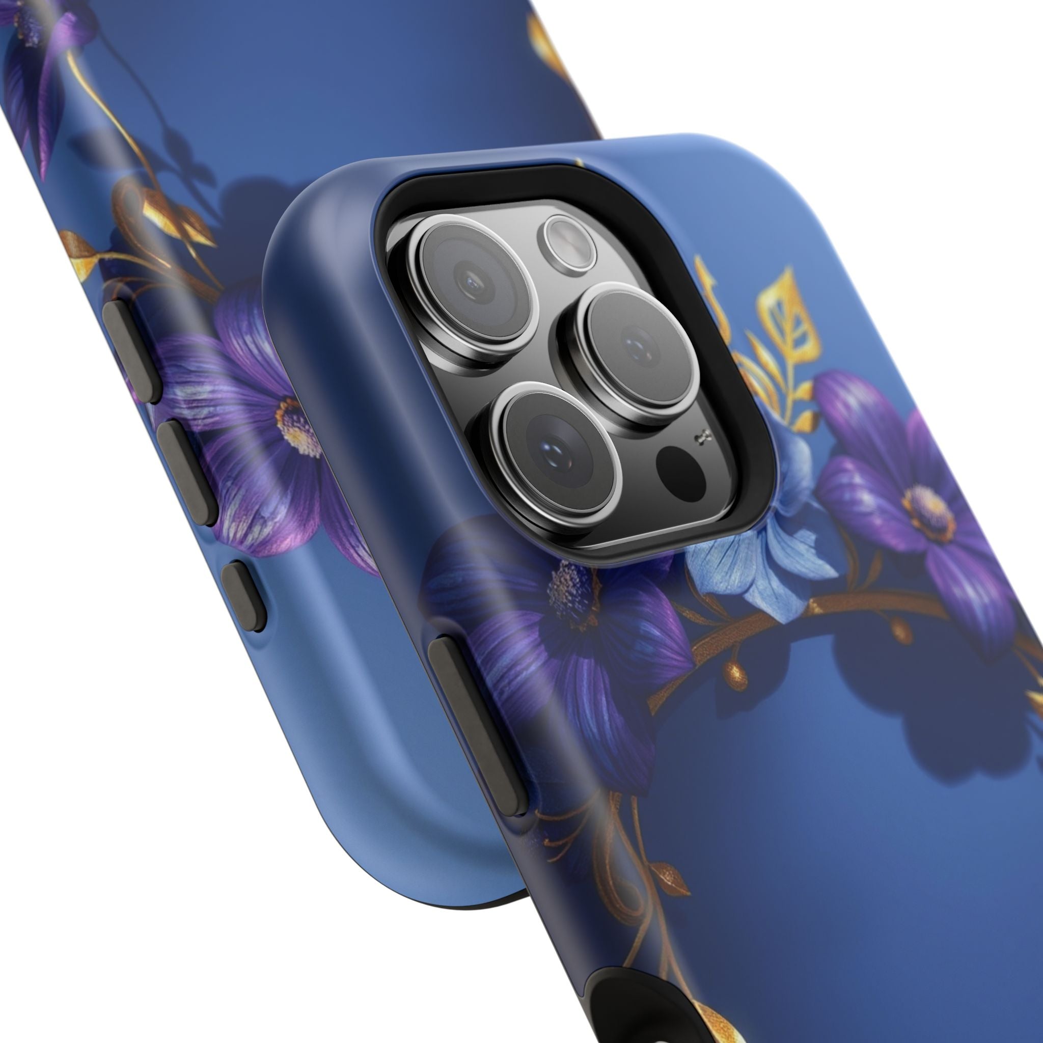 iPhone Vibrant Floral Crown Design 14 Slim Everyday Designer Case · iPhone Case