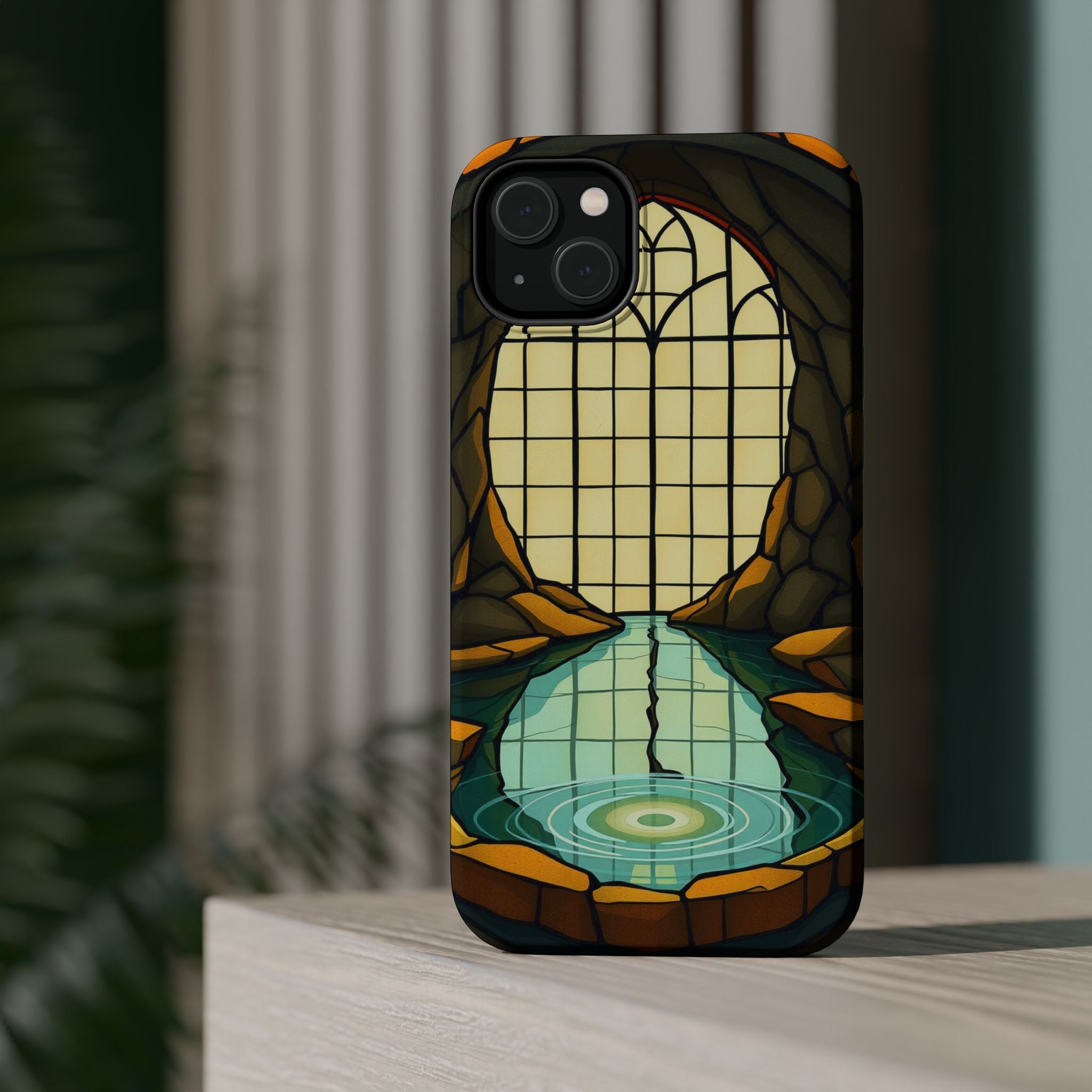 iPhone Tidal Pool Dreamy Design Slim Everyday Designer Case · iPhone Case