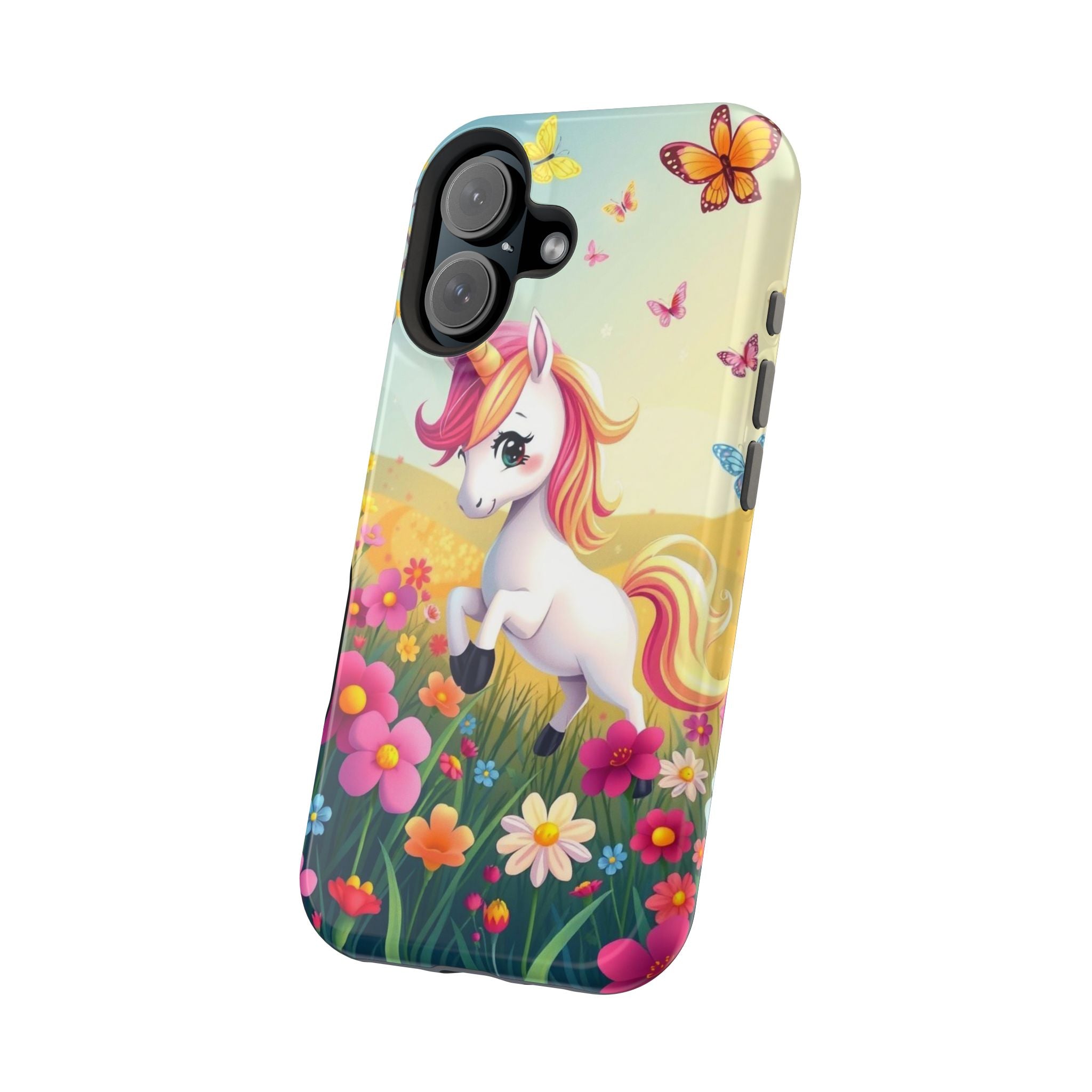 iPhone Magical Meadow Unicorn Kids Fun iPhone Phone Case Gift Slim · iPhone Case