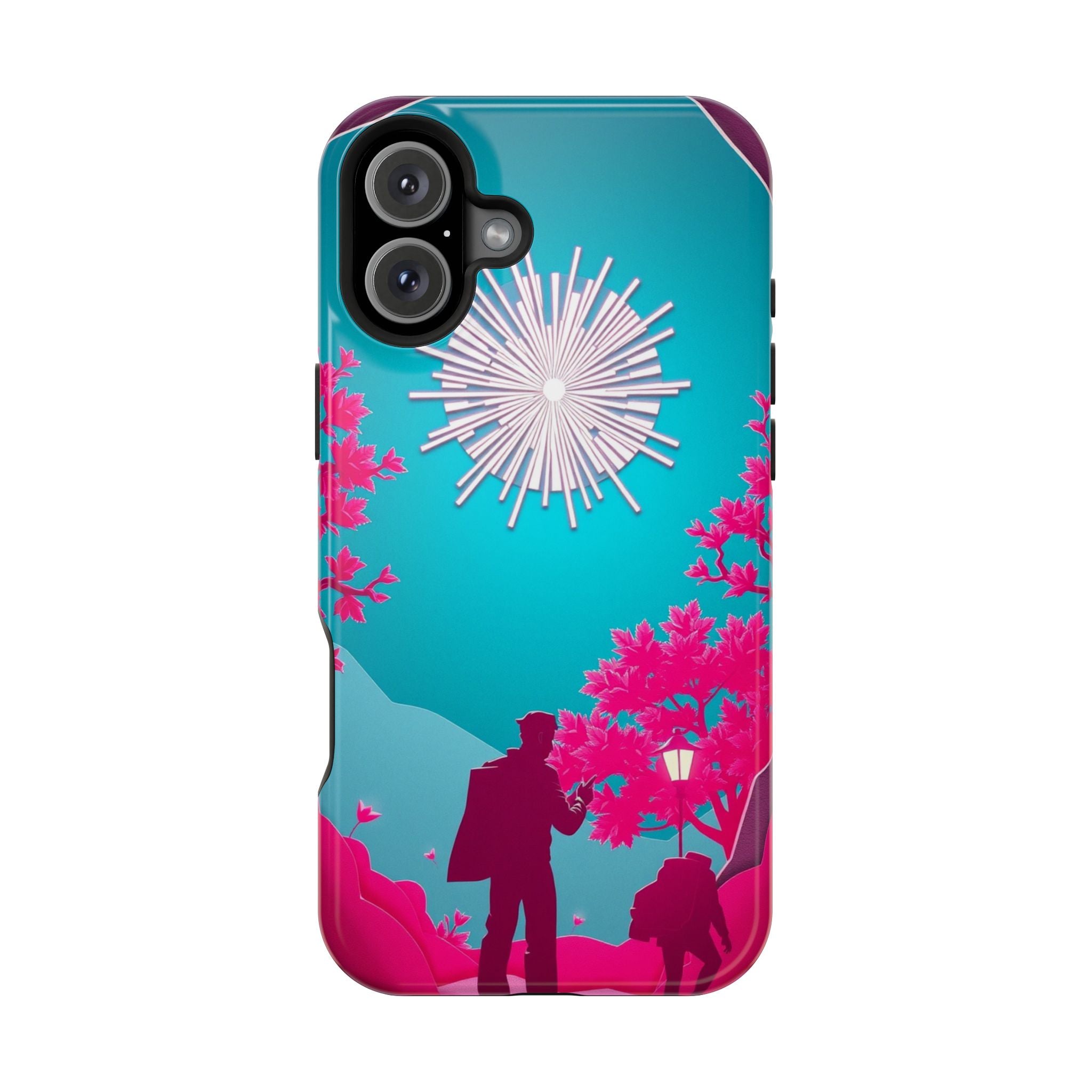 iPhone Bud Burst Paper Cut Art Slim Everyday Designer Case · iPhone Case