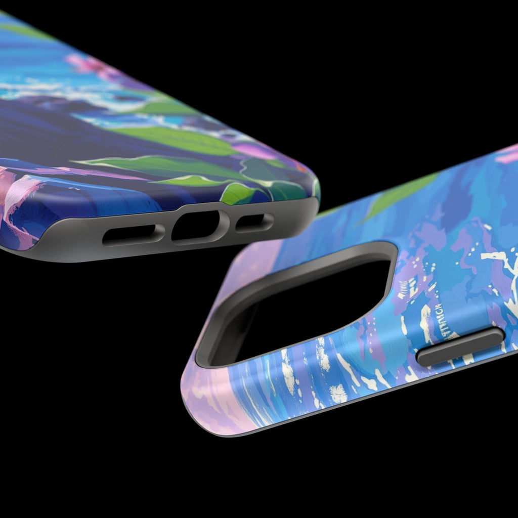 iPhone Hibiscus Coast Enchanted Art Slim Everyday Designer Case · iPhone Case