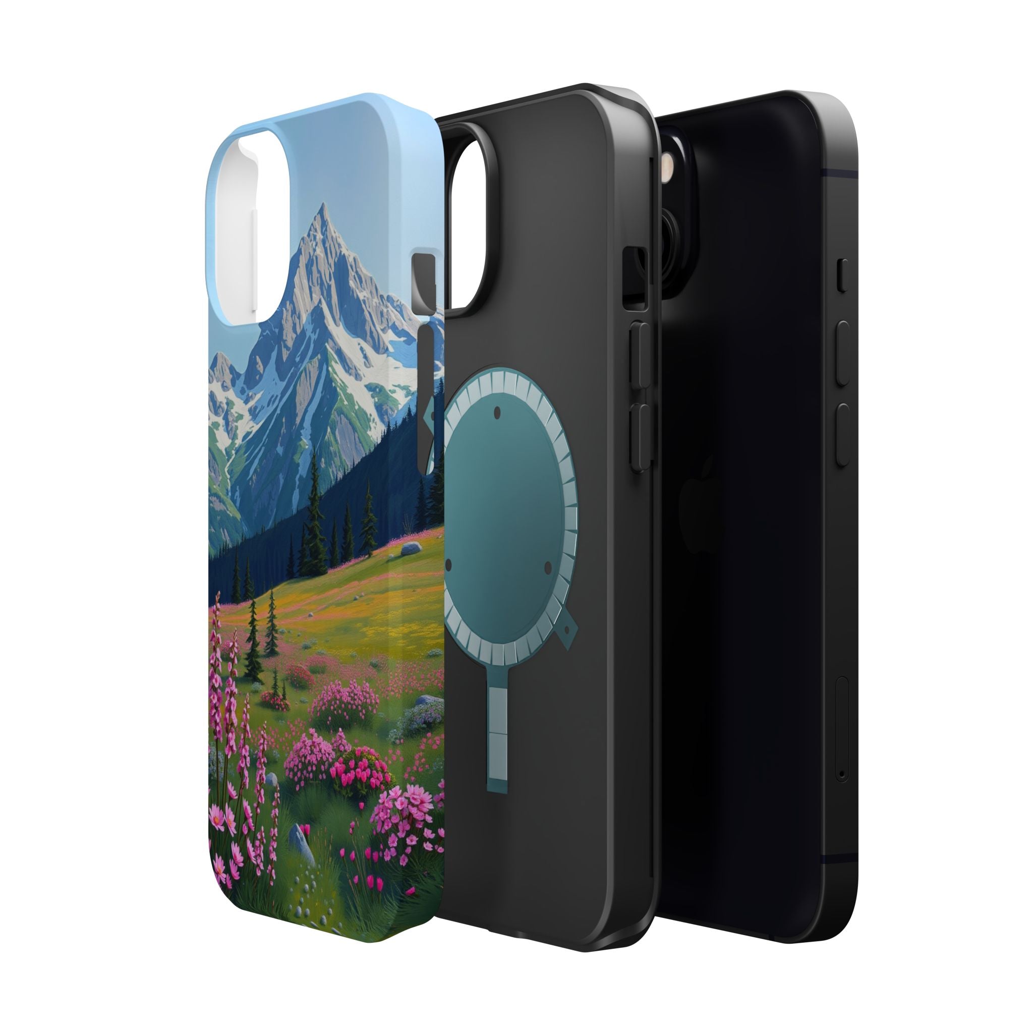 iPhone Earthy Alpine Meadow Design Bold Modern Everyday Snap Case · iPhone Case