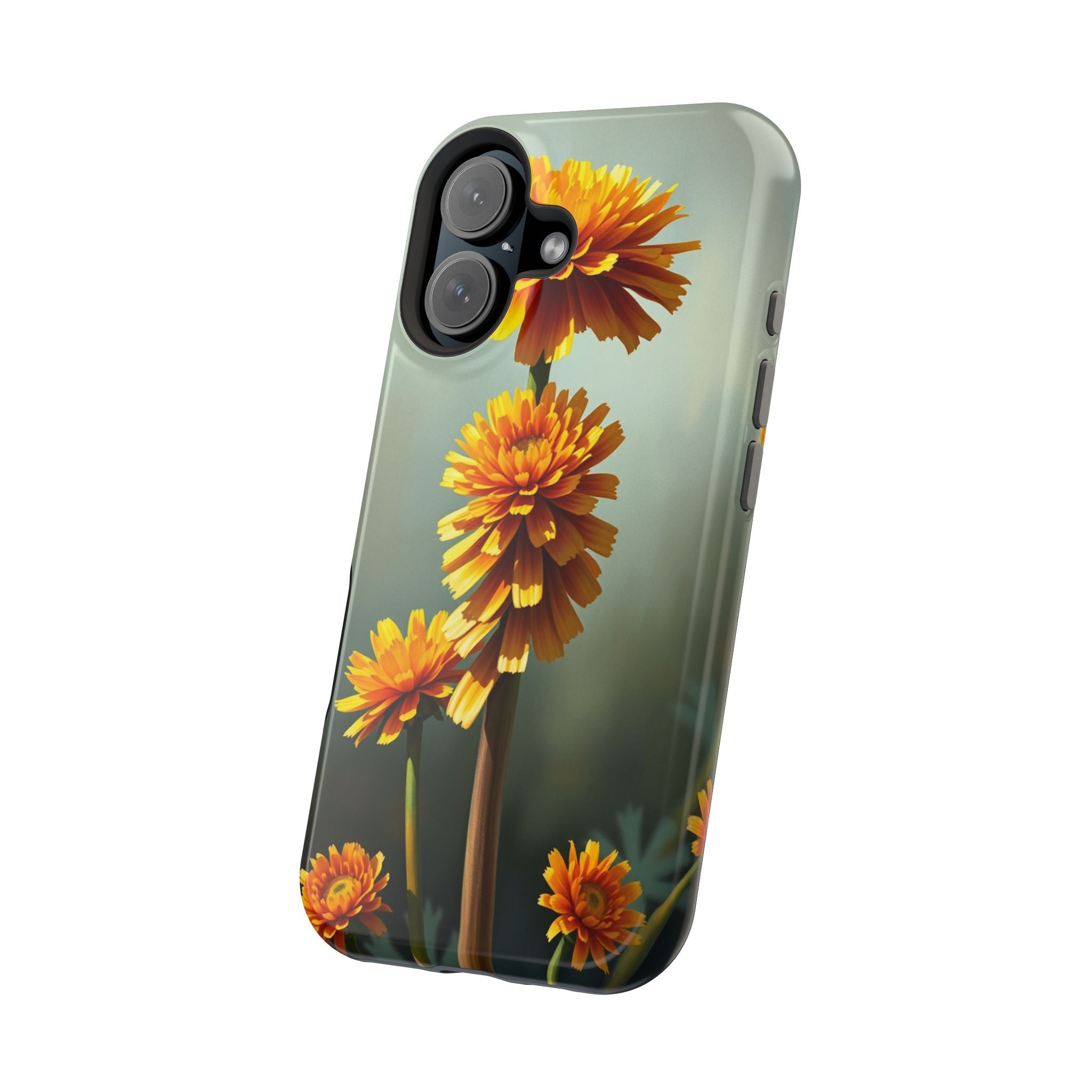 iPhone Ranunculus Stack Electric Art Slim Everyday Designer Case · iPhone Case