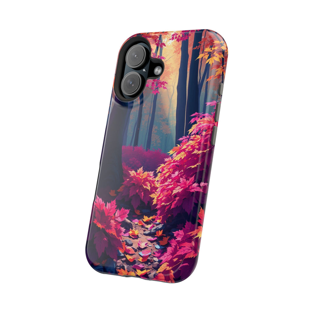 iPhone Earthy Autumn Forest Floor Design Slim Everyday iPhone Designer · iPhone