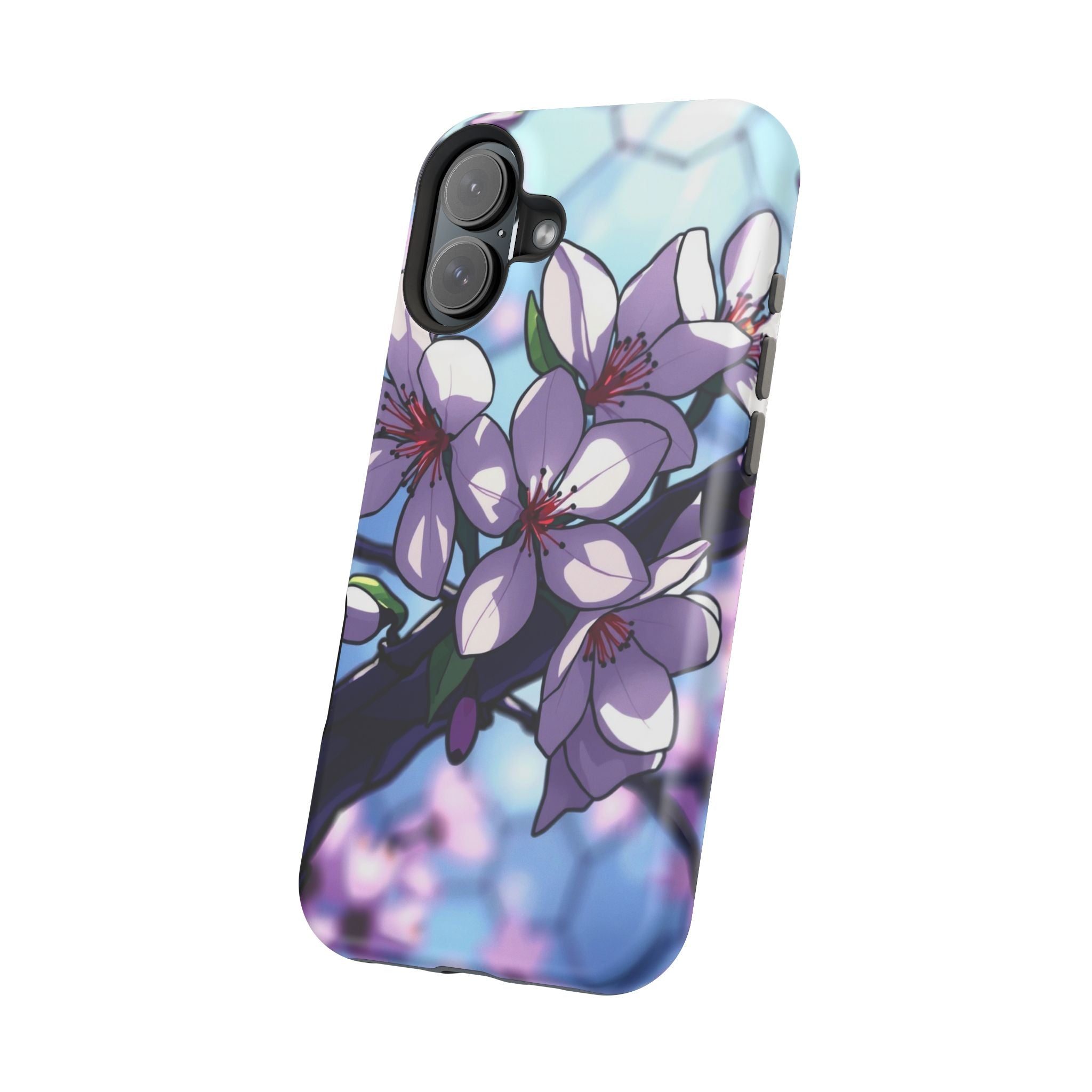 iPhone Dreamy Cherry Blossom Design Slim Everyday Designer Case · iPhone Case