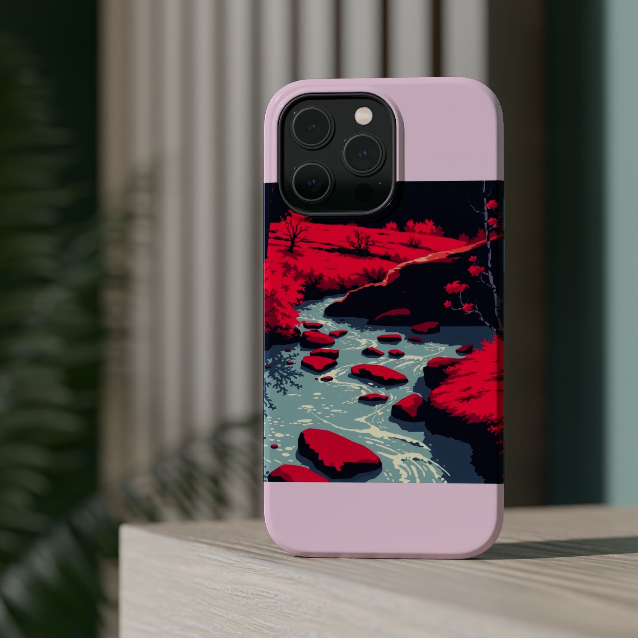 iPhone Spring Creek Cinematic Art 13 Slim Everyday Designer Case · iPhone Case