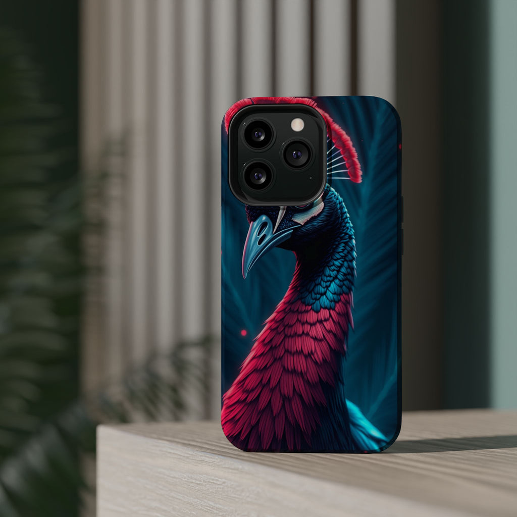iPhone Nouveau Peacock Electric Art Slim Everyday Designer Case · iPhone Case
