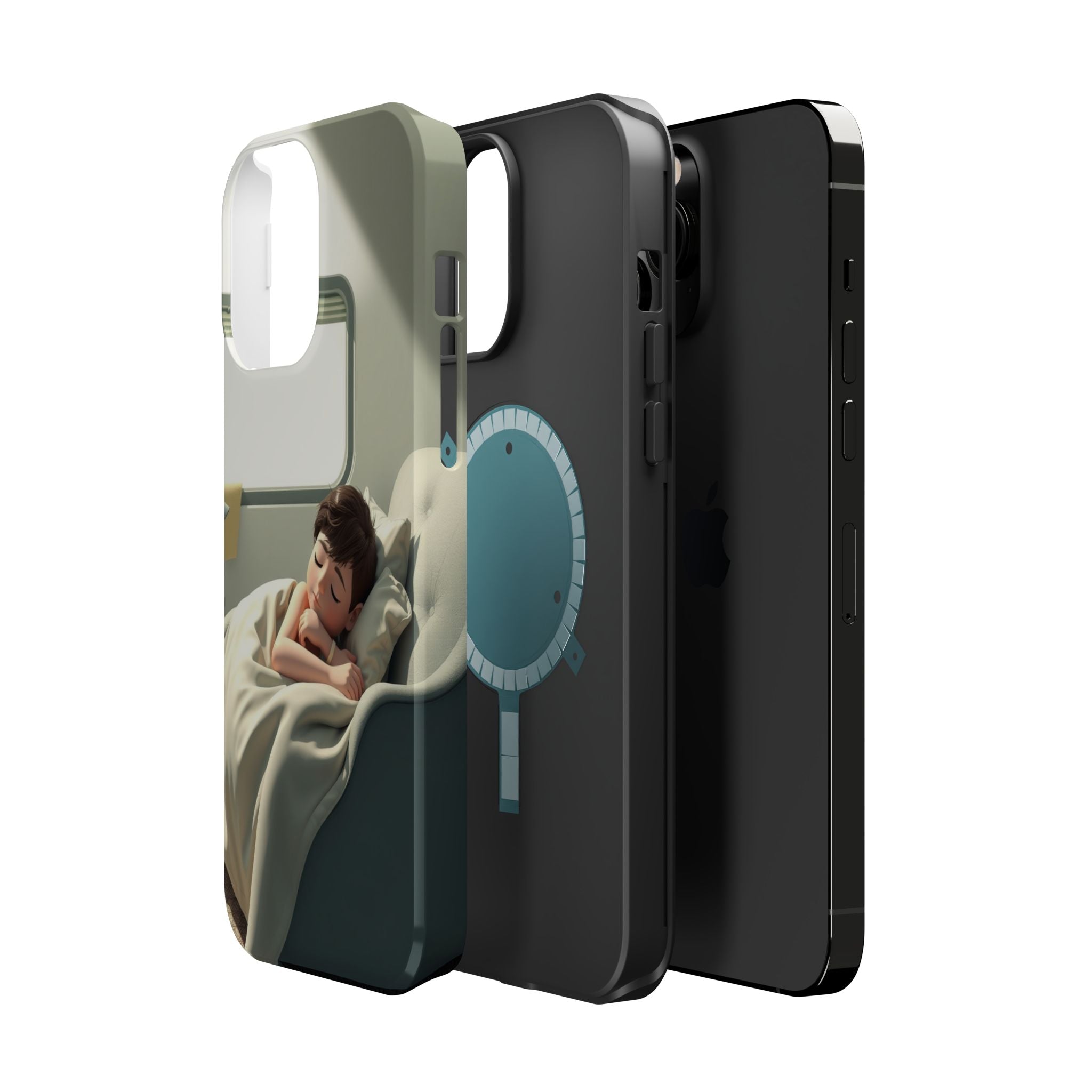iPhone Serene Do Not Disturb: Napping Design Slim Everyday Designer Case · iPhon
