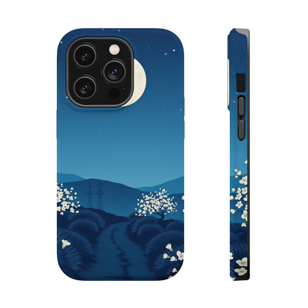 iPhone Vibrant Blossom Trail Design Slim Everyday Designer Case · iPhone Case