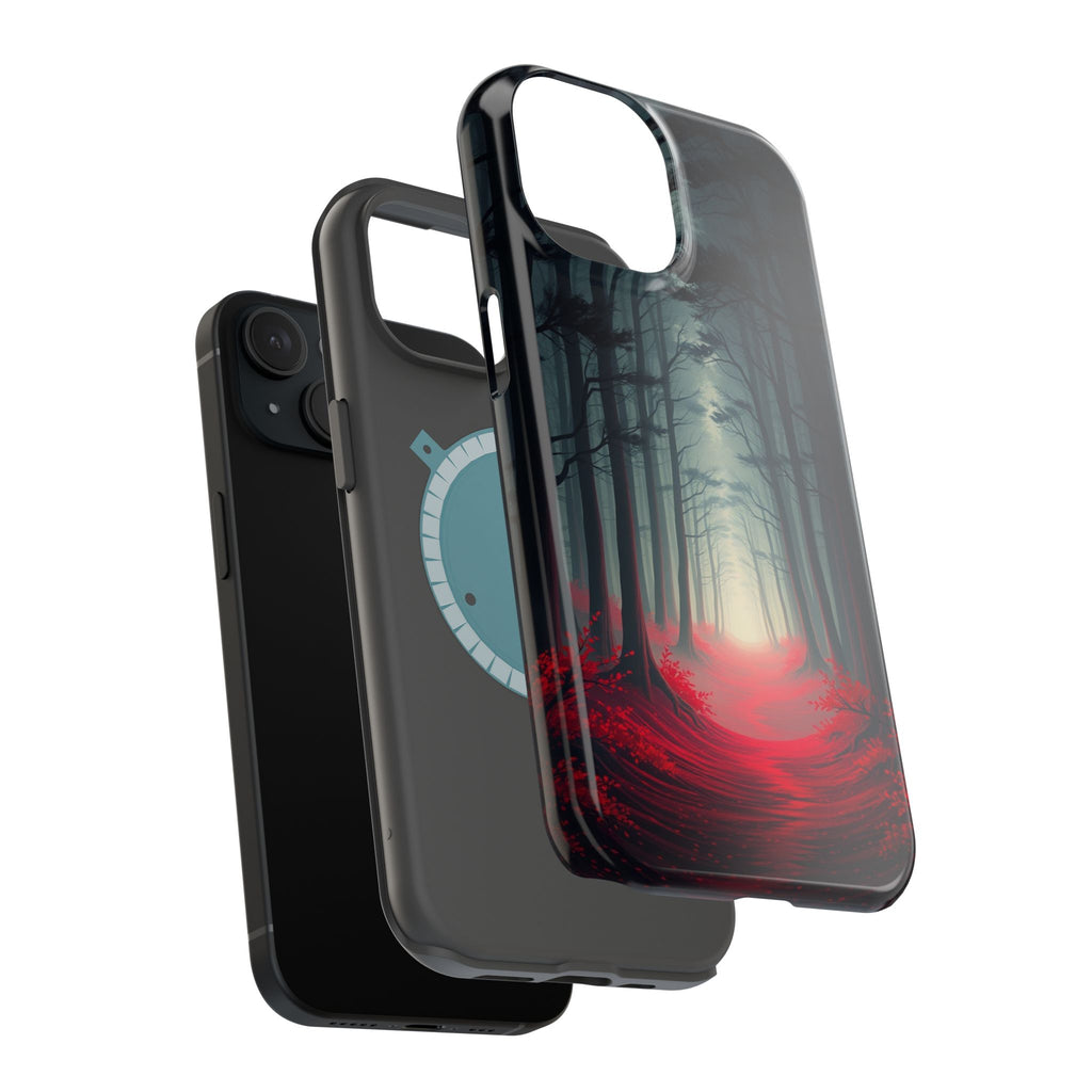 iPhone Dreamy Misty Forest Path Design Slim Everyday Designer Case · iPhone Case