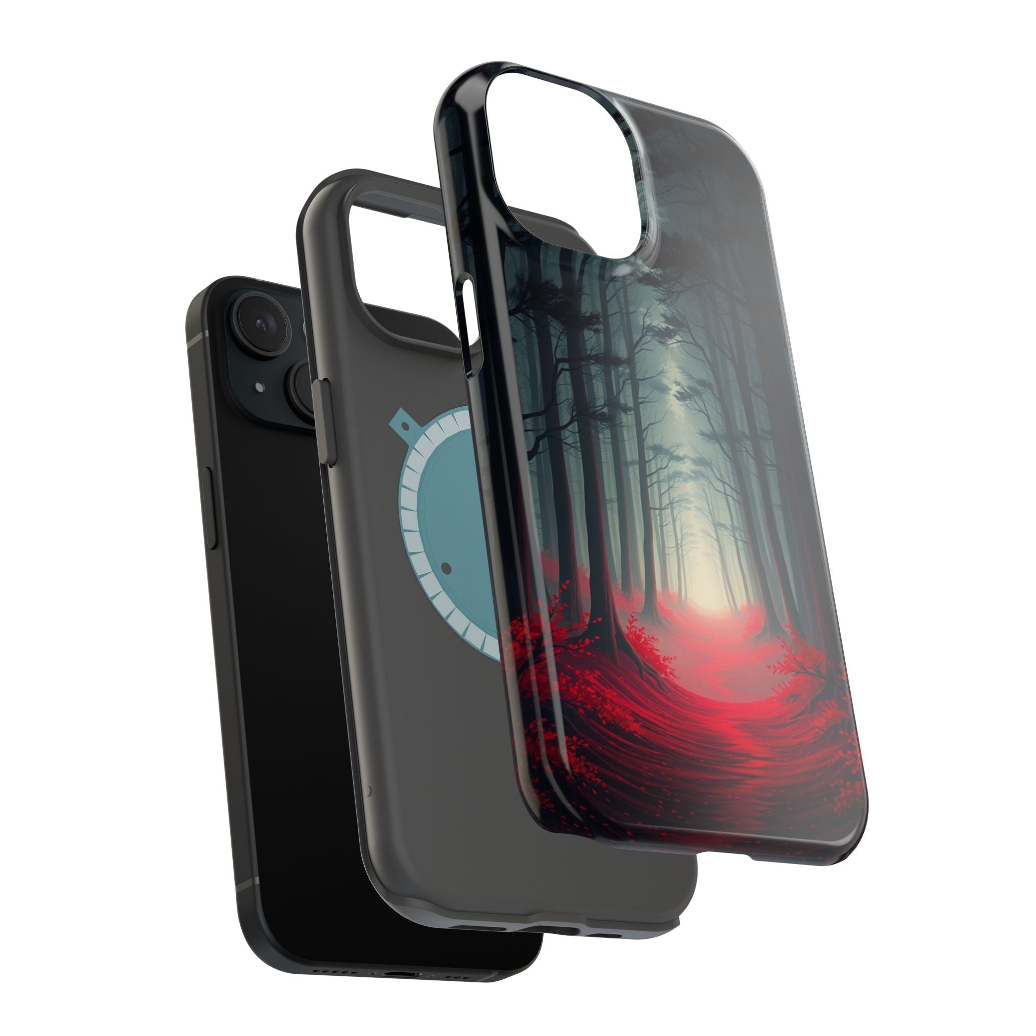 iPhone Dreamy Misty Forest Path Design Slim Everyday Designer Case · iPhone Case