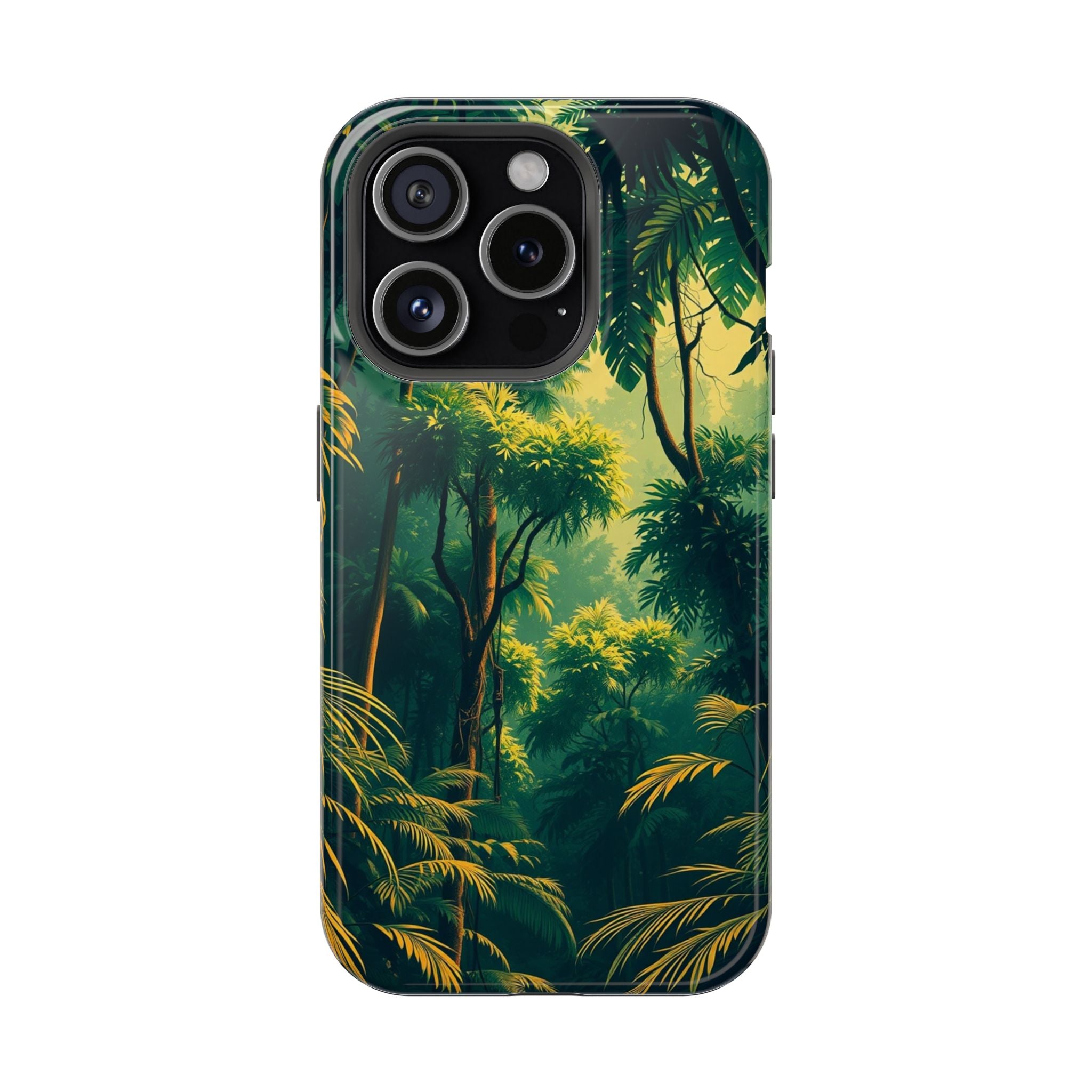 iPhone Rainforest Canopy Vintage Retro Poster Slim iPhone Everyday · iPhone Case