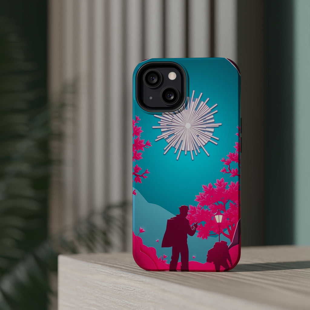 iPhone Bud Burst Paper Cut Art Slim Everyday Designer Case · iPhone Case