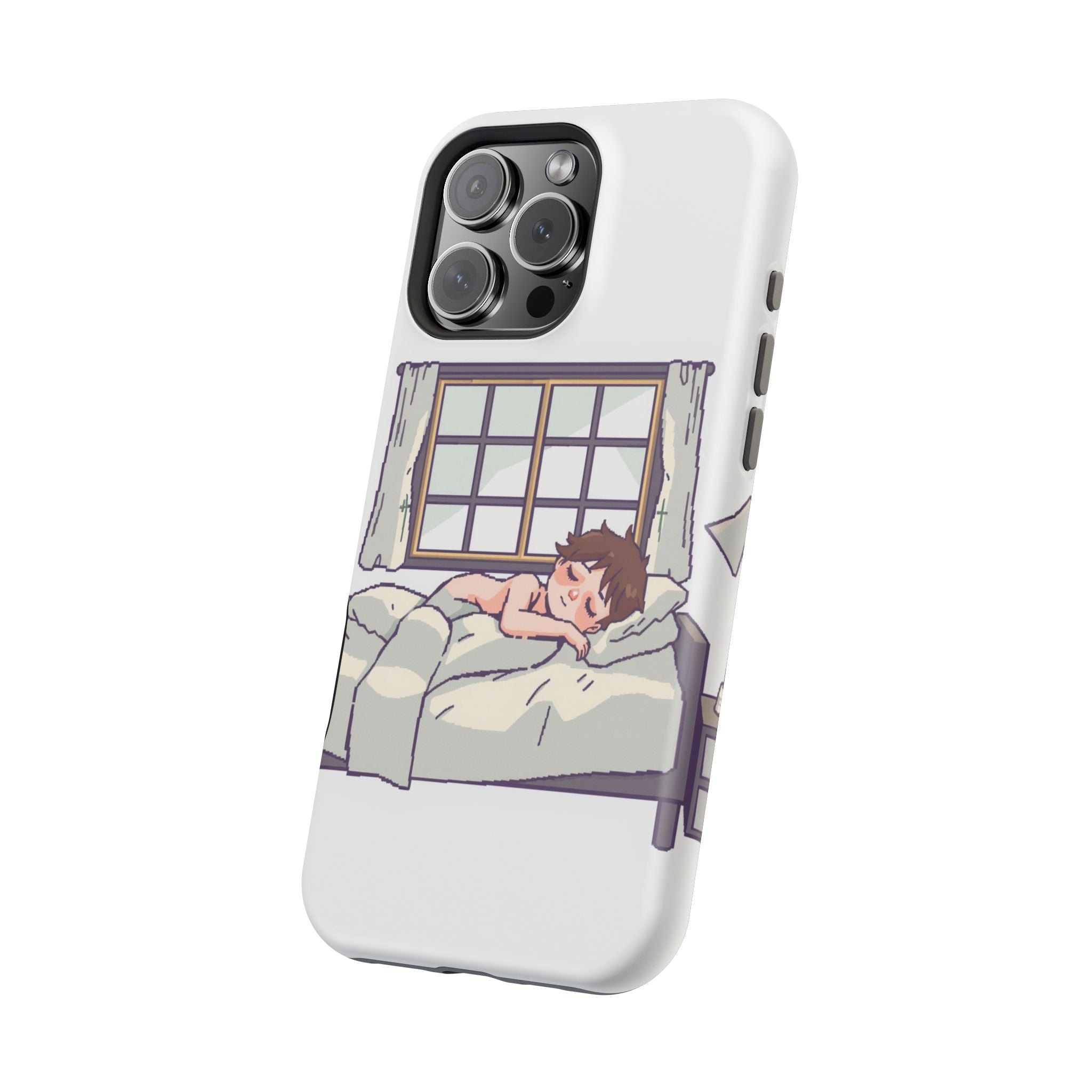 iPhone Do Not Disturb: Napping Bold Art Slim Everyday Designer Case · iPhone Cas