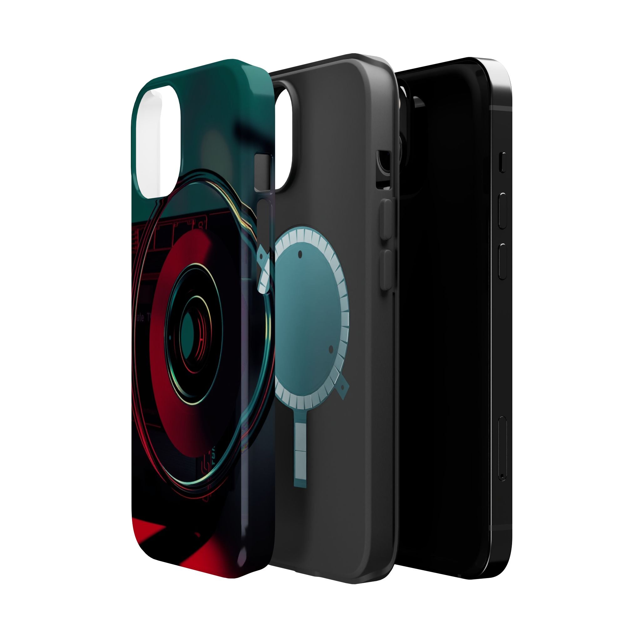 iPhone Vibrant Cassette Tape Rewind Design Slim Everyday Designer Case · iPhone