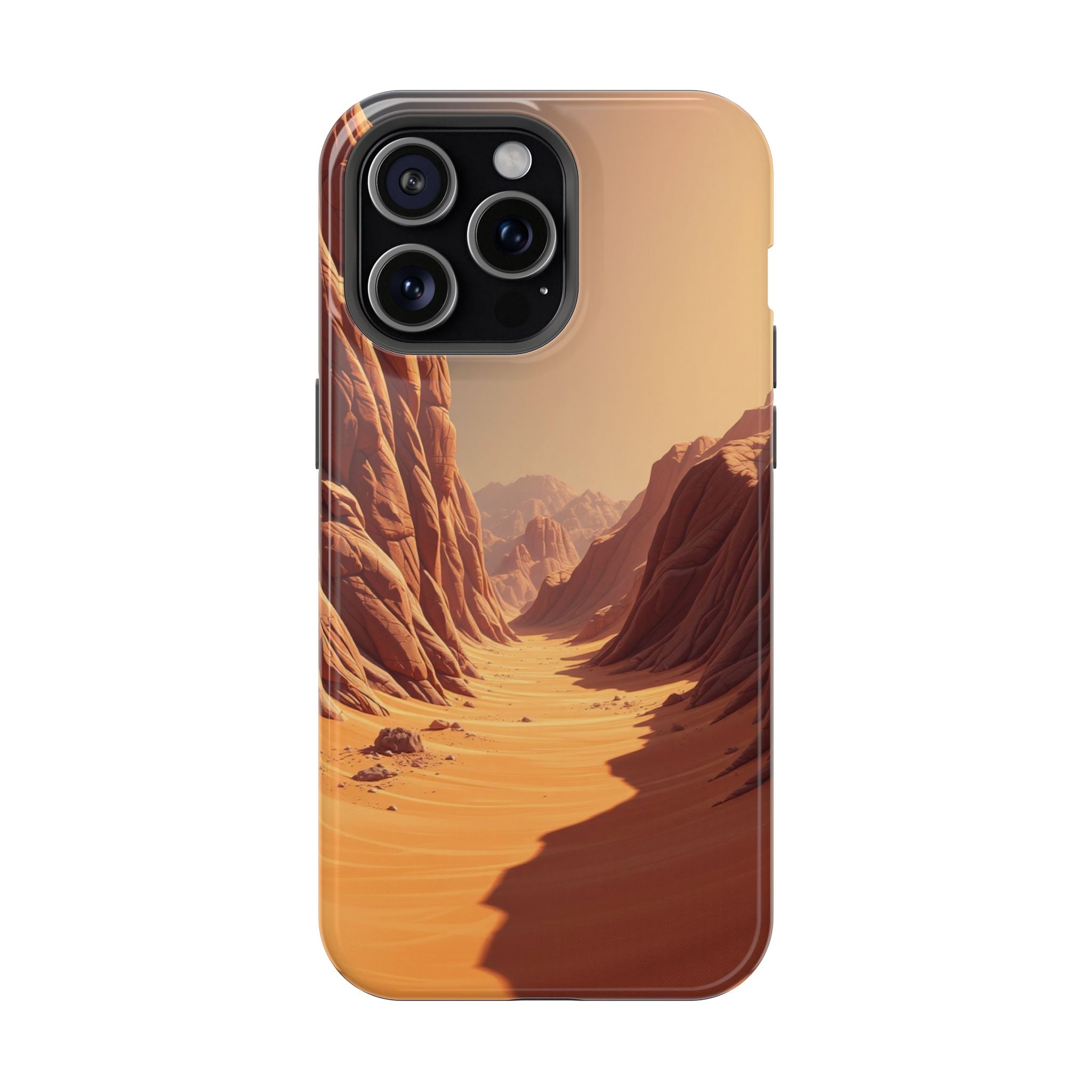 iPhone Burnt Orange And Sand Valley Floor Slim iPhone 20 Everyday · iPhone Case