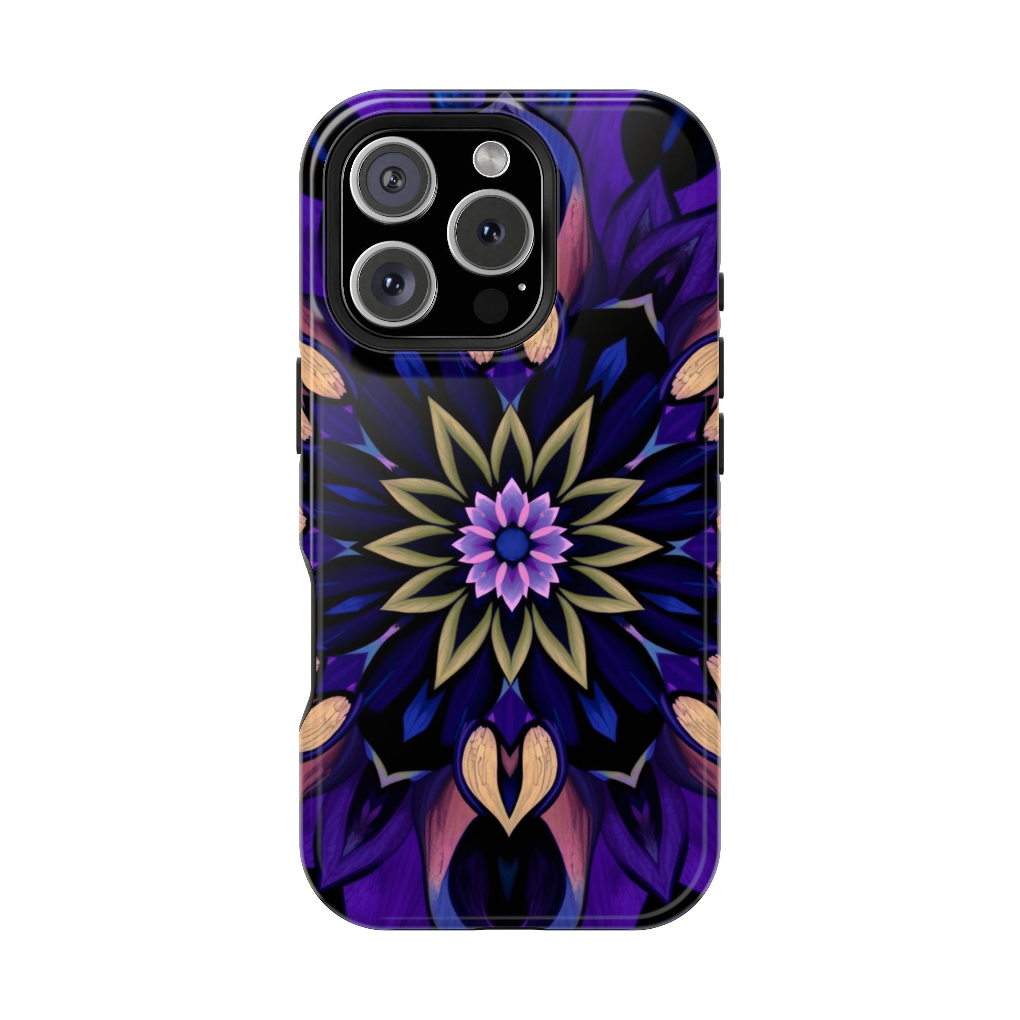 iPhone Floral Mandala Mystic Art Bold Modern Everyday Snap Case · iPhone Case