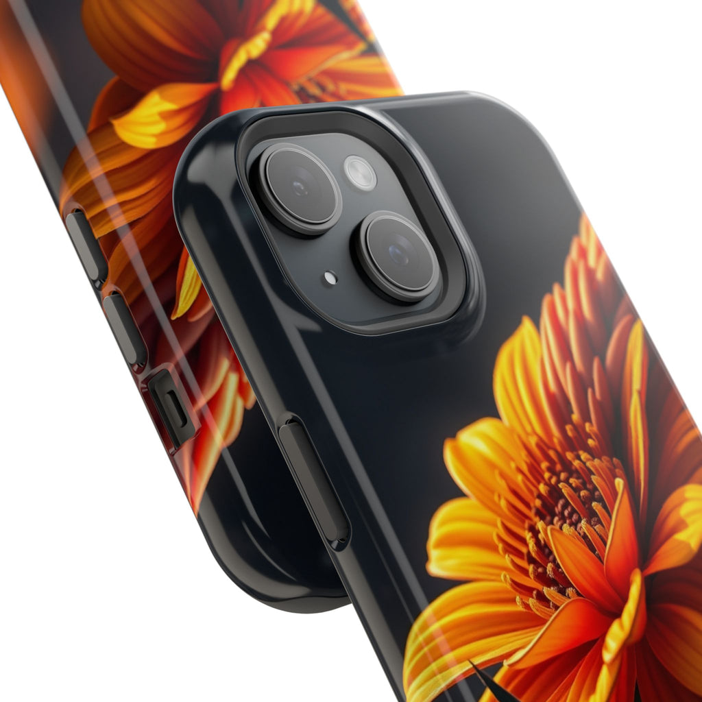 iPhone Mustard And Rust Night Bloomer Slim Everyday Designer Case · iPhone Case