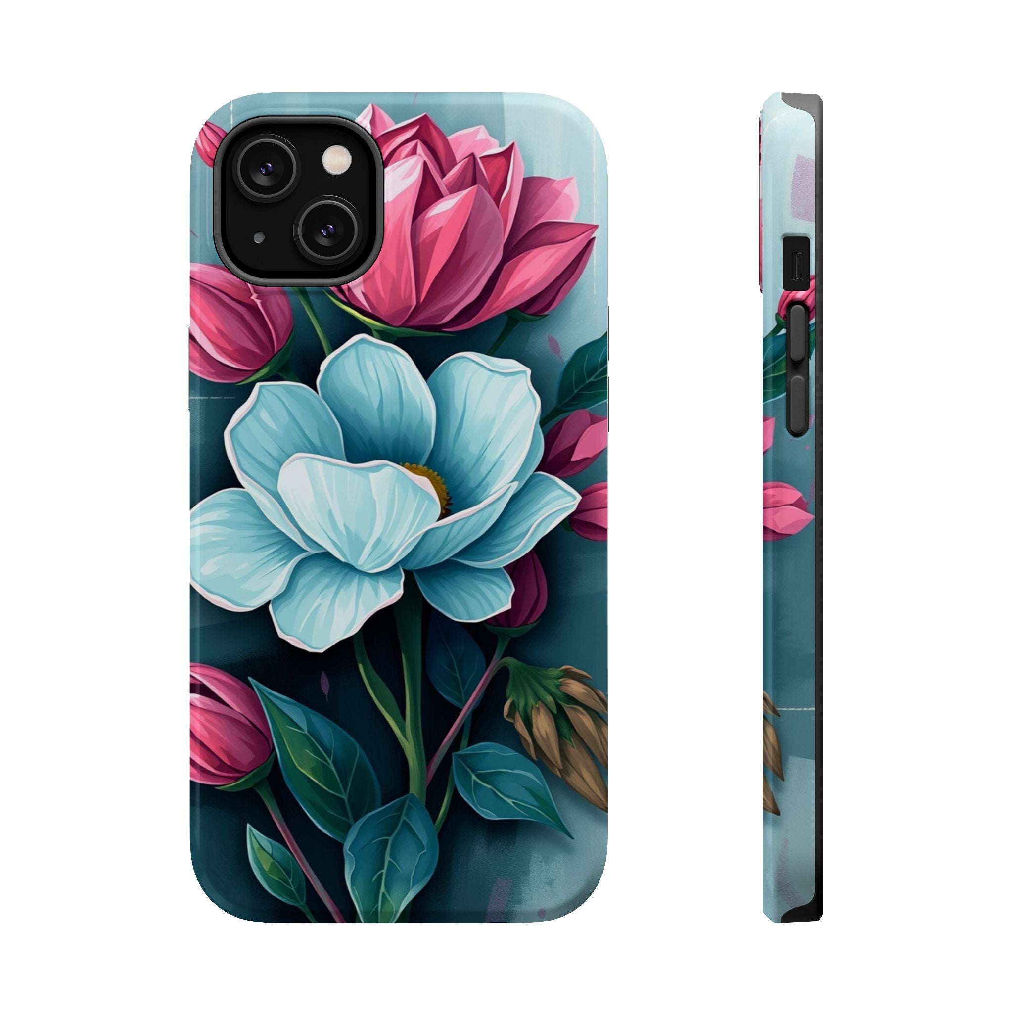iPhone Floral Geometric Enchanted Art Slim Everyday Designer Case · iPhone Case