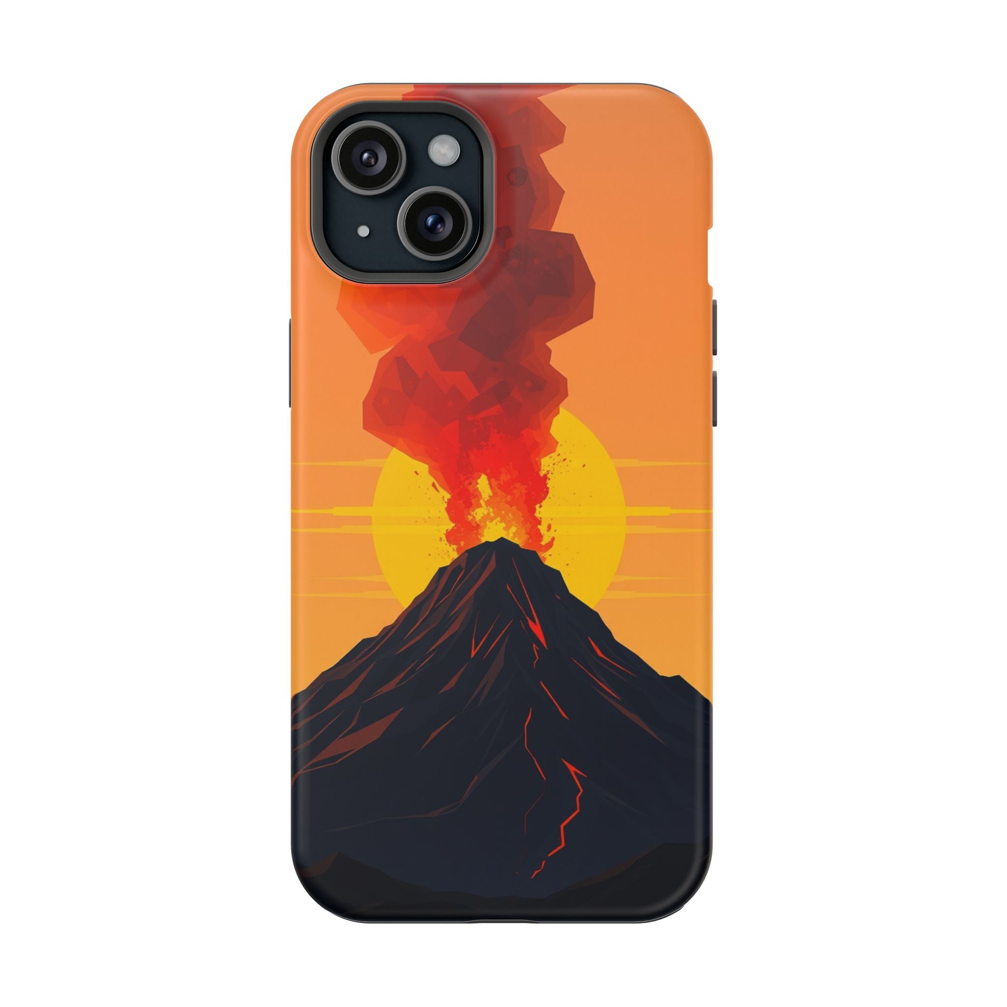 iPhone Vibrant Volcanic Eruption Design Slim Everyday iPhone Designer · iPhone C