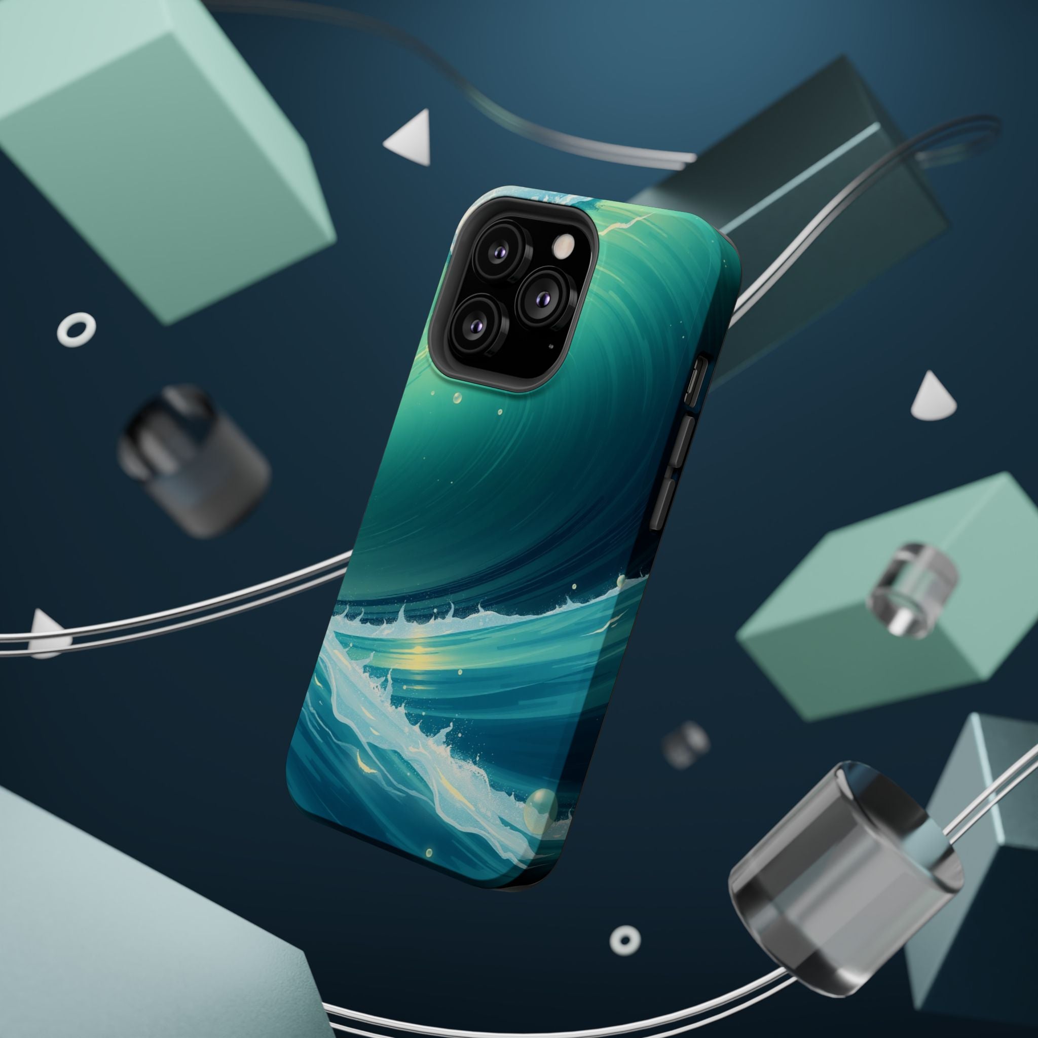 iPhone Ocean Wave Crash Enchanted Art Slim Everyday iPhone 17 Designer · iPhone