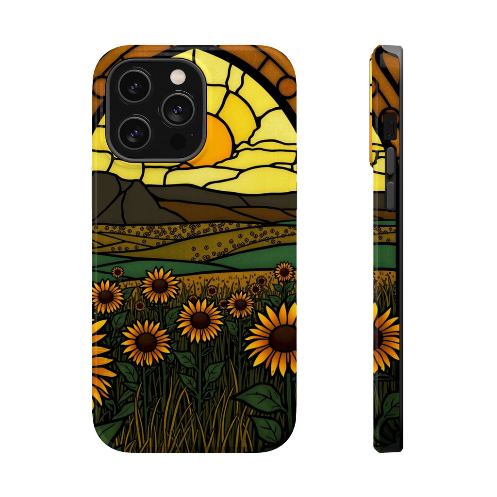 iPhone Sunflower Prairie Enchanted Art Slim Everyday Designer Case · iPhone Case