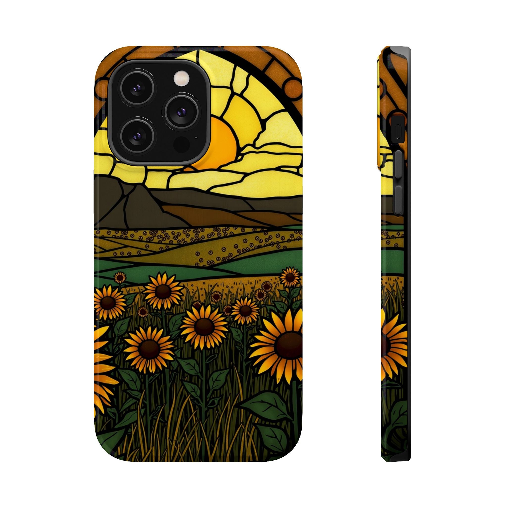 iPhone Sunflower Prairie Enchanted Art Slim Everyday Designer Case · iPhone Case