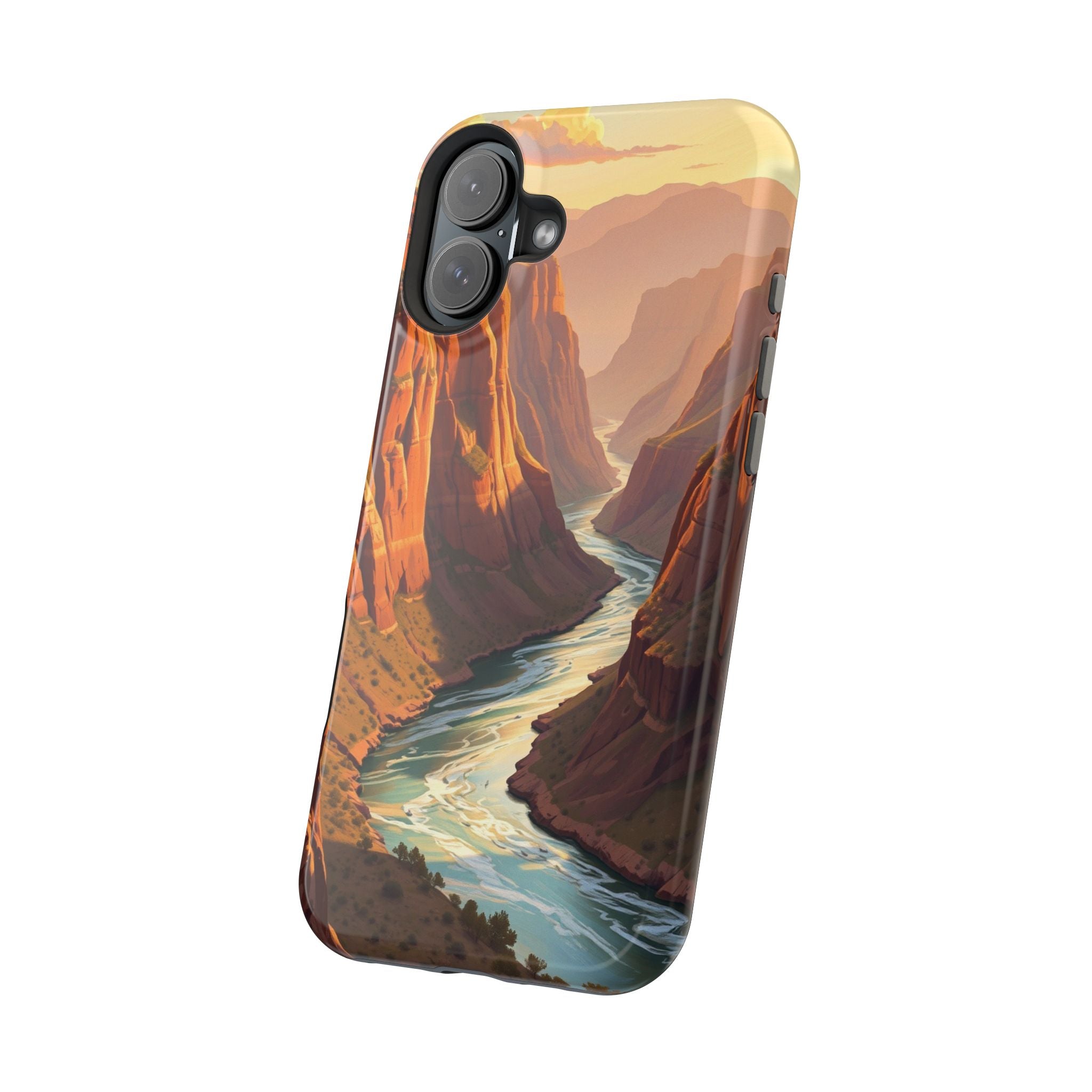 iPhone River Canyon Mystic Art Slim Everyday Designer Case · iPhone Case