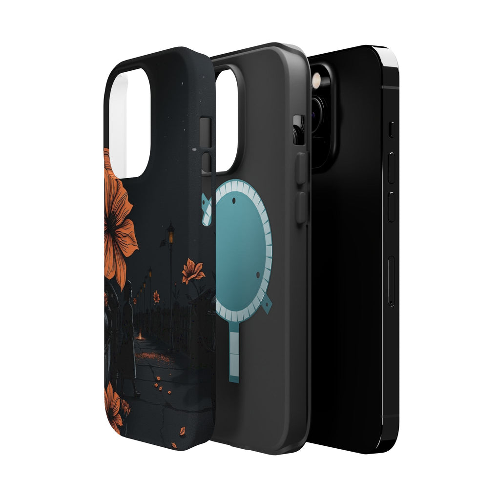 iPhone Night Bloomer Electric Art Bold Modern Everyday Snap Case · iPhone Case